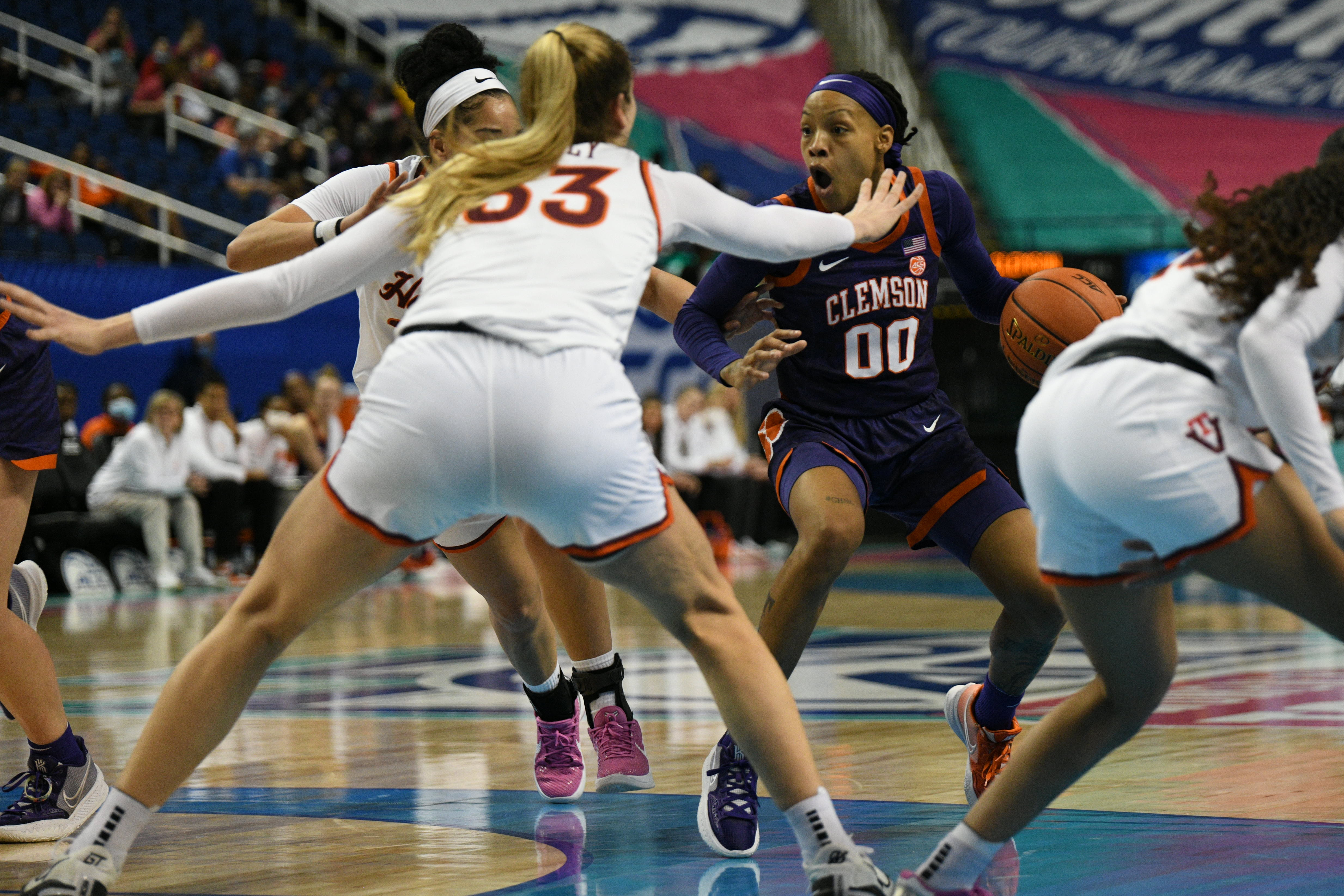 NCAA Womens Basketball: ACC Tournament-Clemson at Virginia Tech
