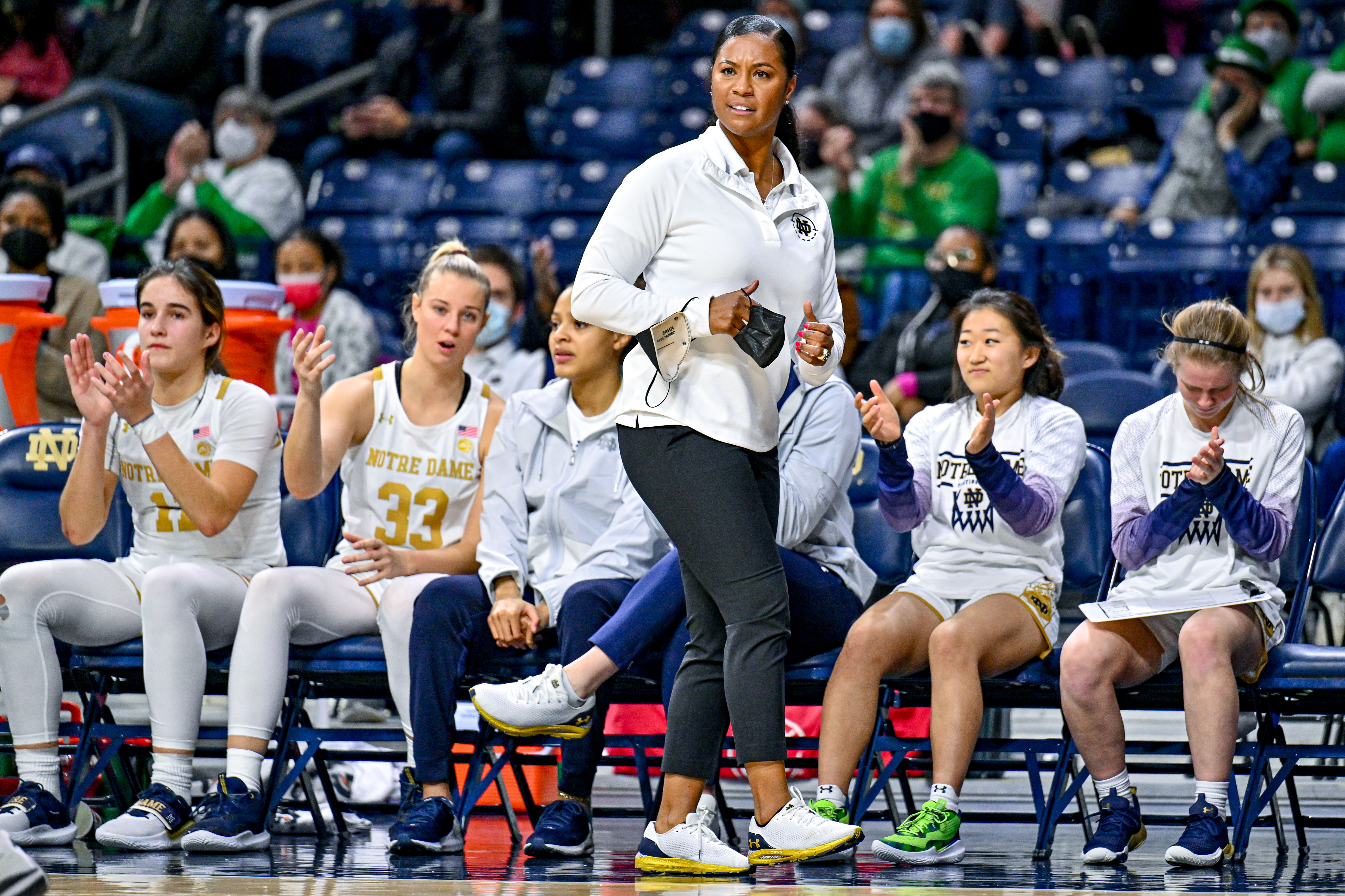 NCAA Womens Basketball: Virginia Tech at Notre Dame