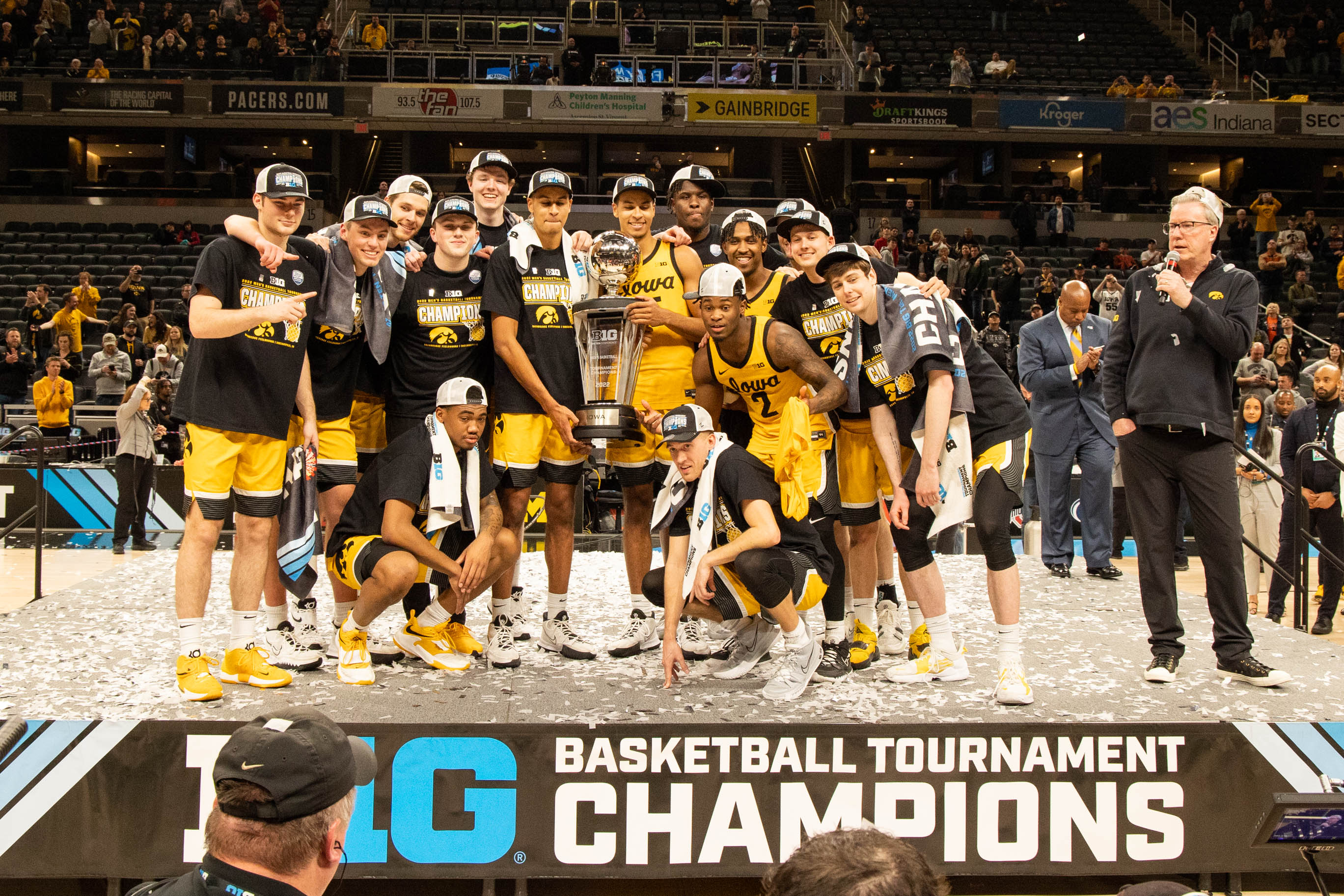 NCAA Basketball: Big Ten Conference Tournament- Purdue vs Iowa