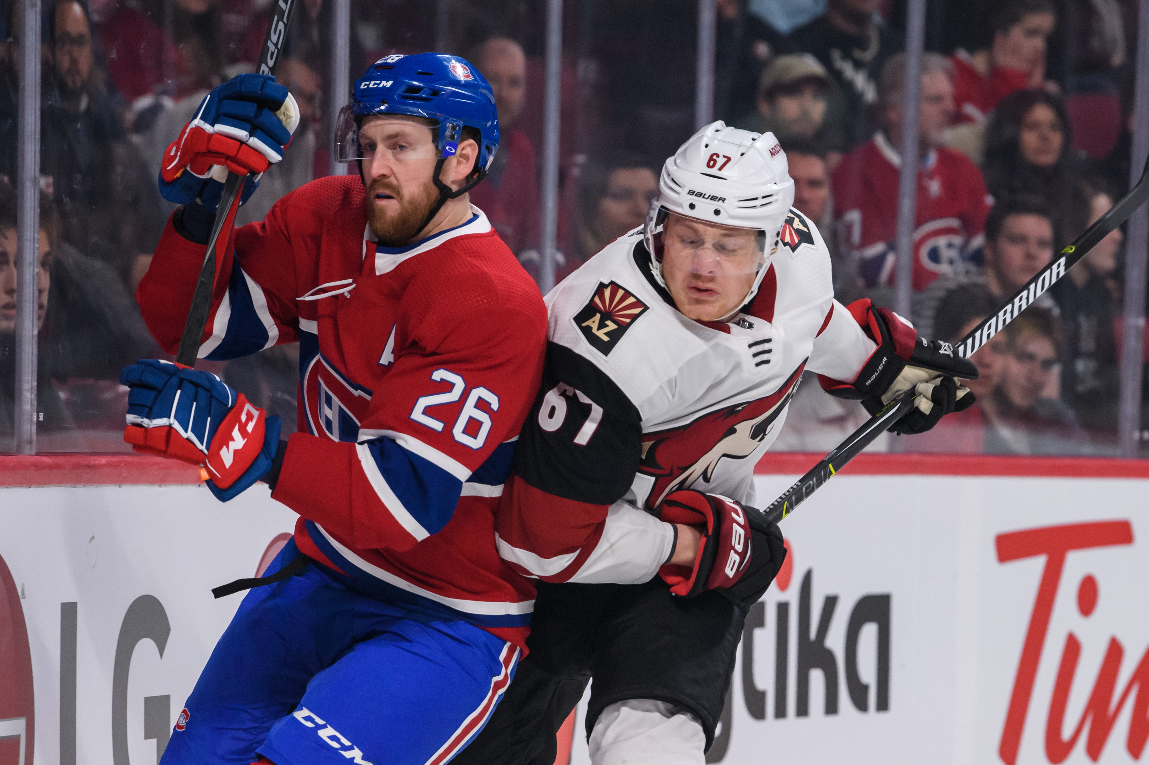 NHL: JAN 23 Coyotes at Canadiens