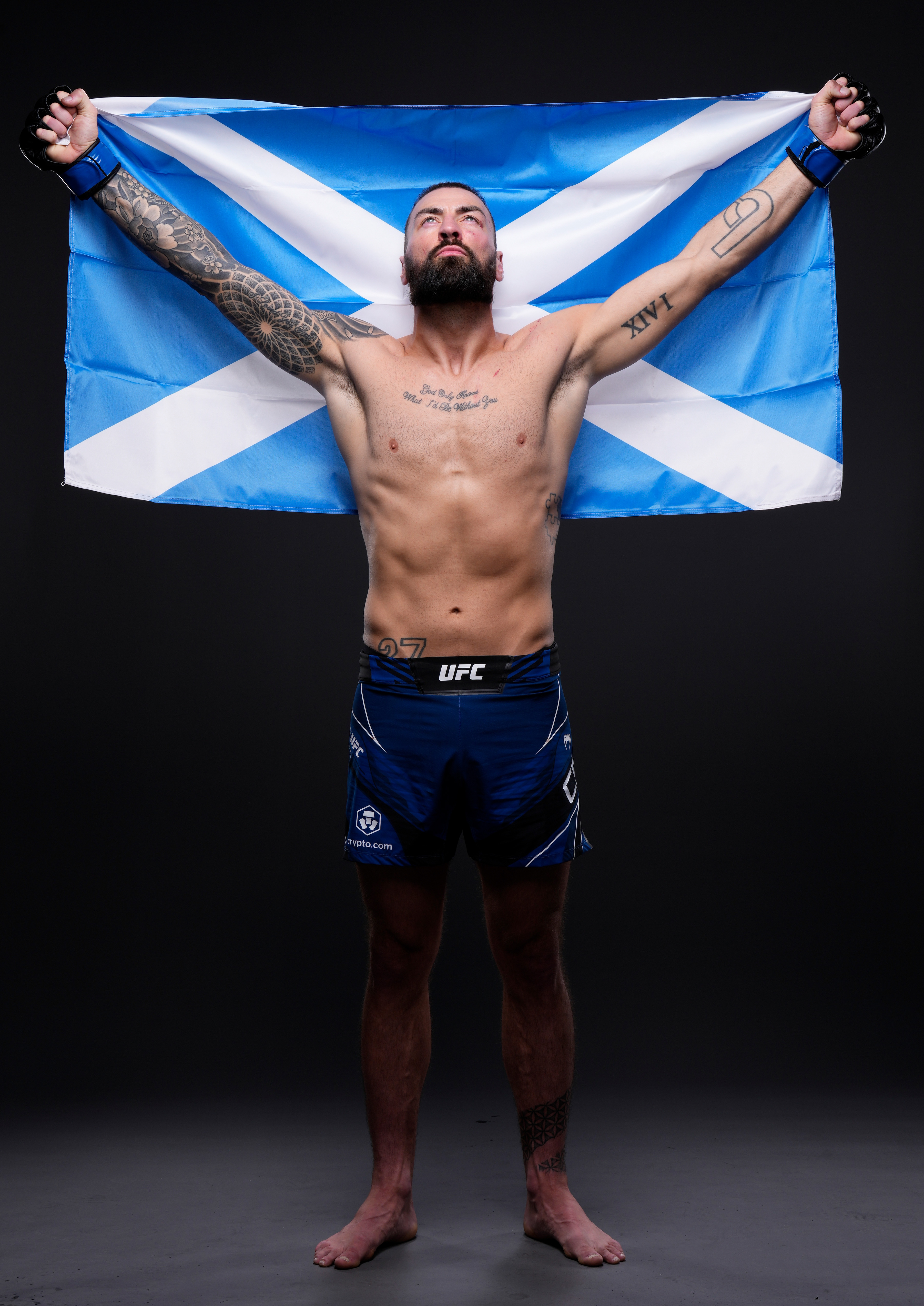 Paul Craig poses for a portrait after his UFC London win over Nikita Krylov.
