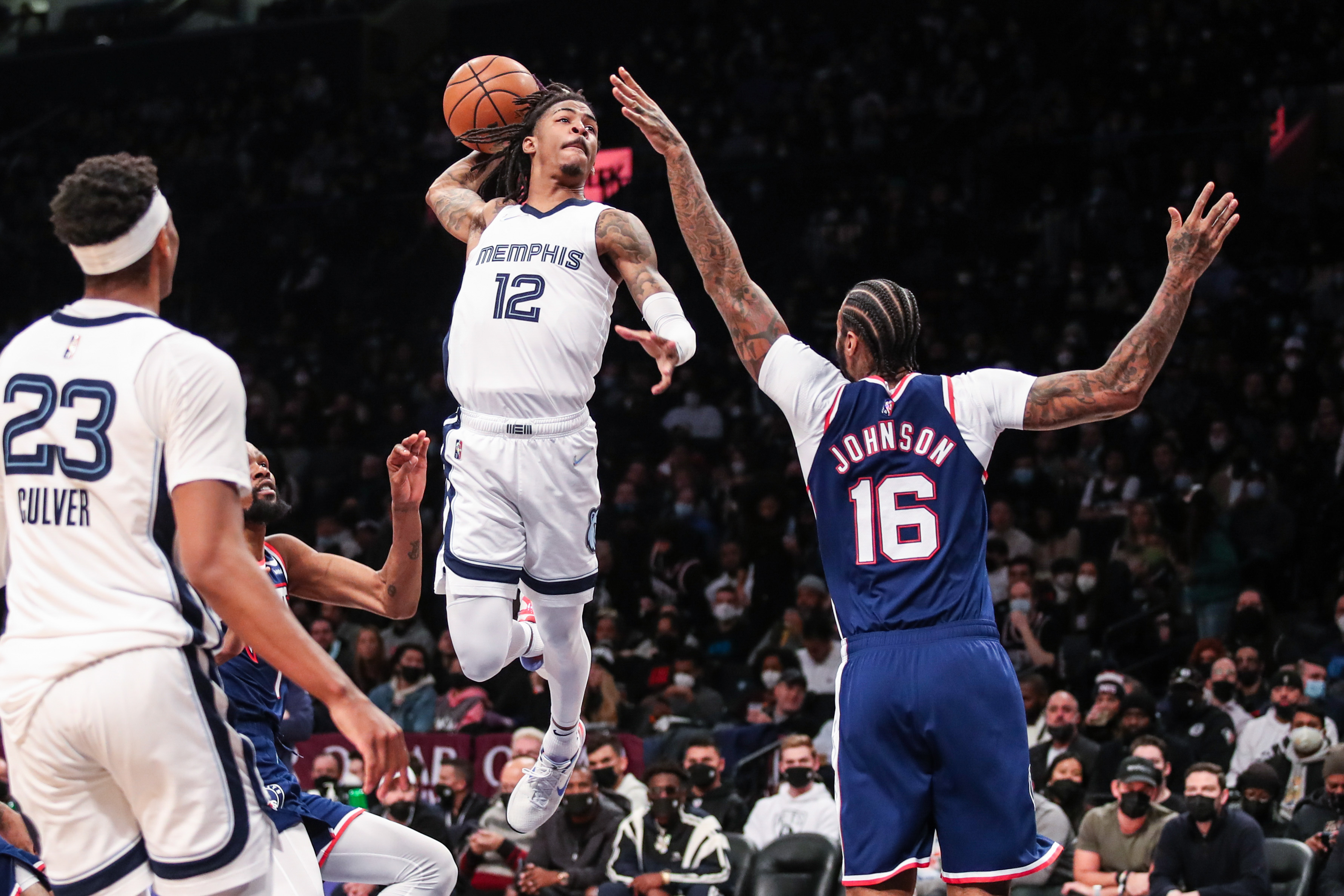 NBA: Memphis Grizzlies at Brooklyn Nets
