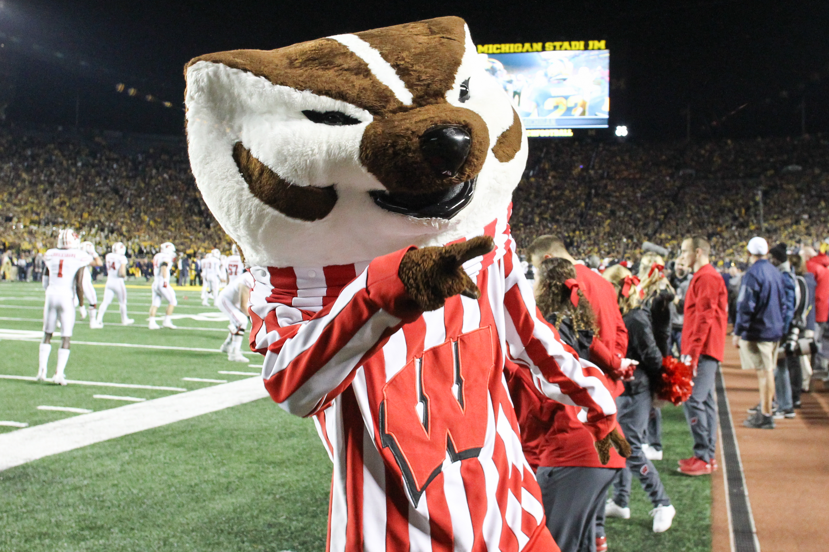 COLLEGE FOOTBALL: OCT 13 Wisconsin at Michigan