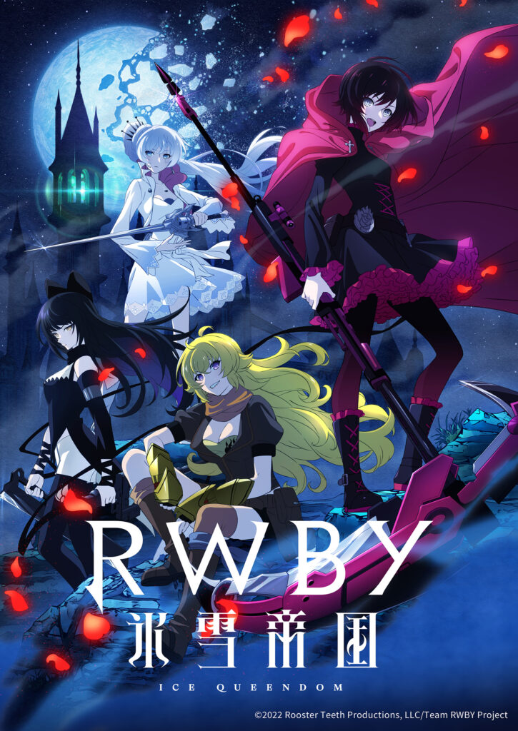 The poster for RWBY’s anime series, Ice Queendom