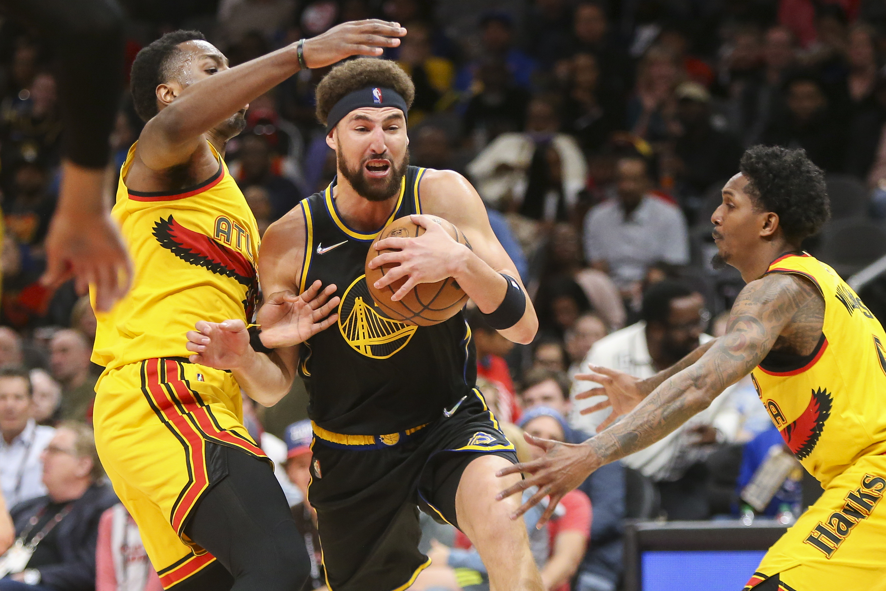 NBA: Golden State Warriors at Atlanta Hawks