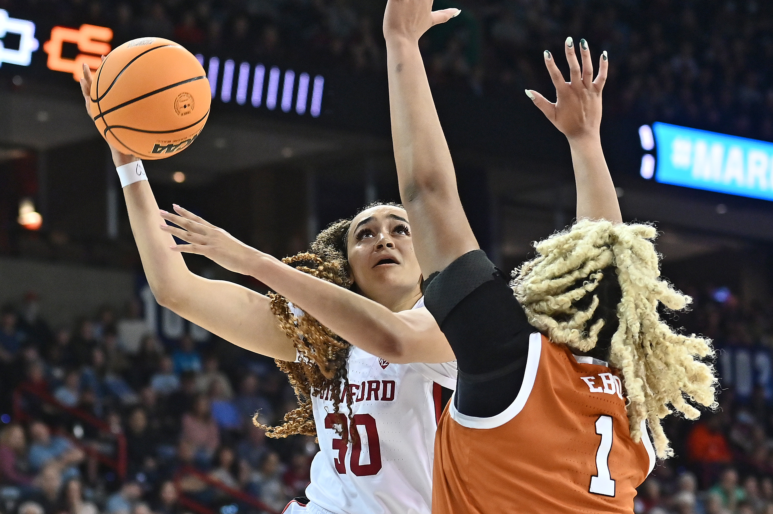 NCAA Womens Basketball: NCAA Tournament-Spokane Regional-Texas Longhorns vs Stanford Cardinal