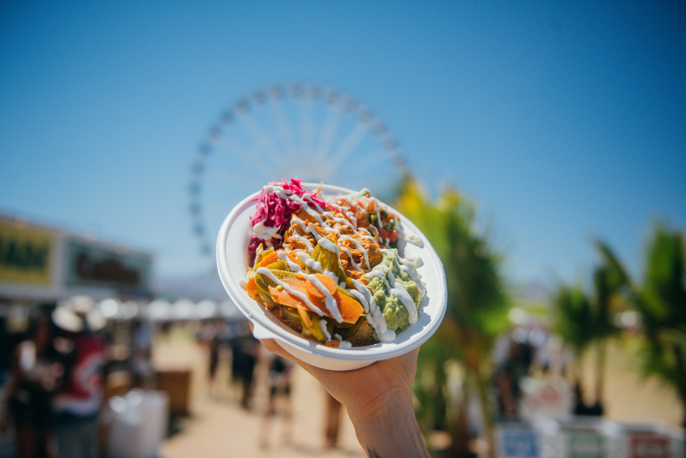 Vegan bowl at Coachella 2018