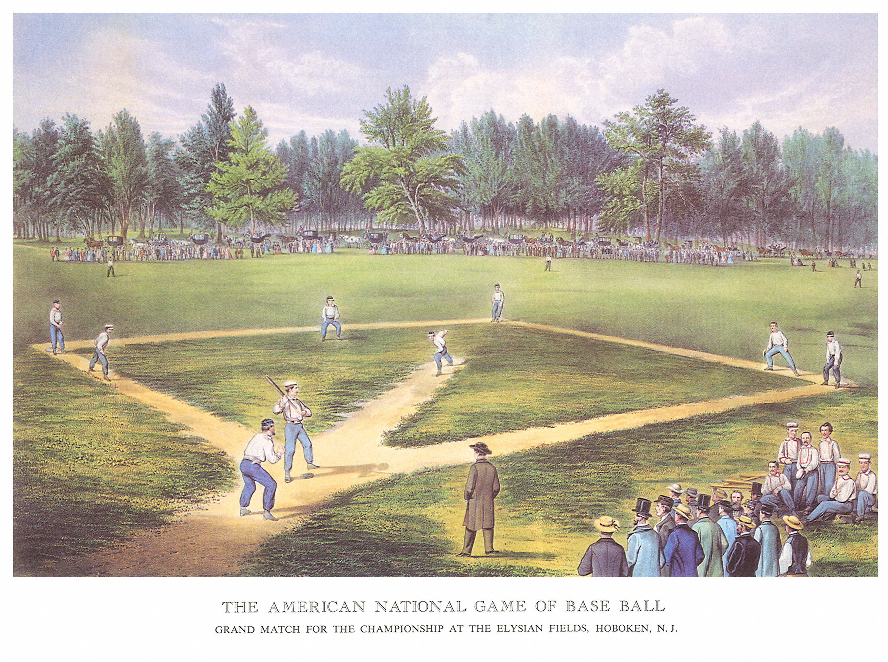 American National Game of Basebal.