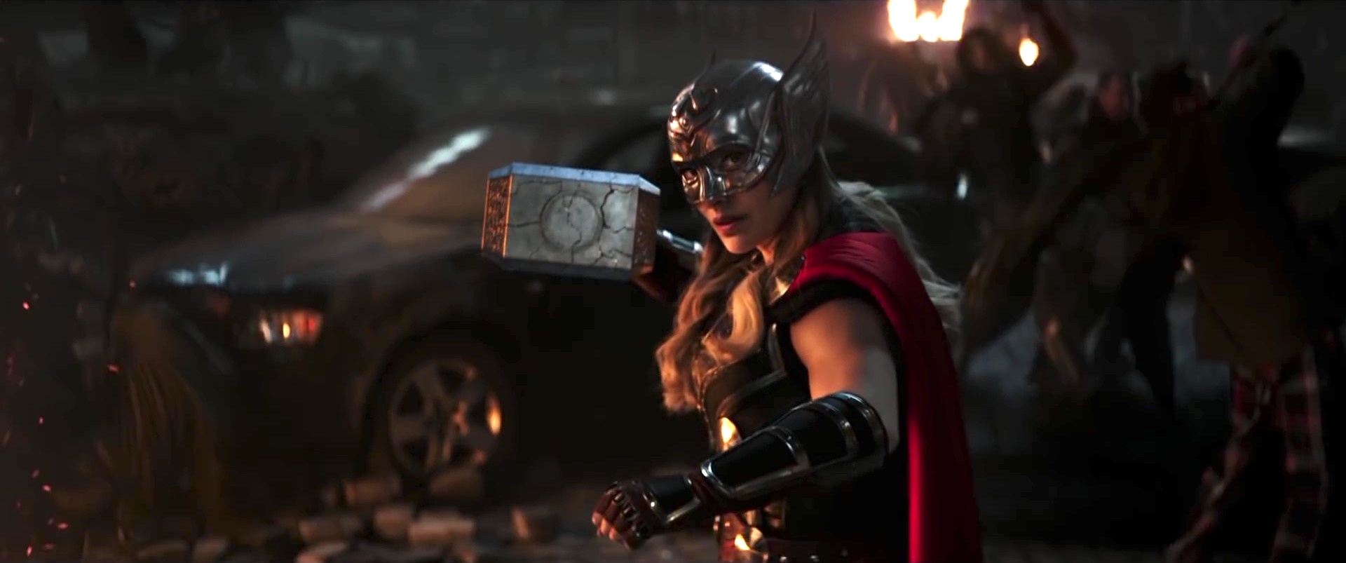 Natalie Portman as Jane Foster/Thor in Thor: Love and Thunder
