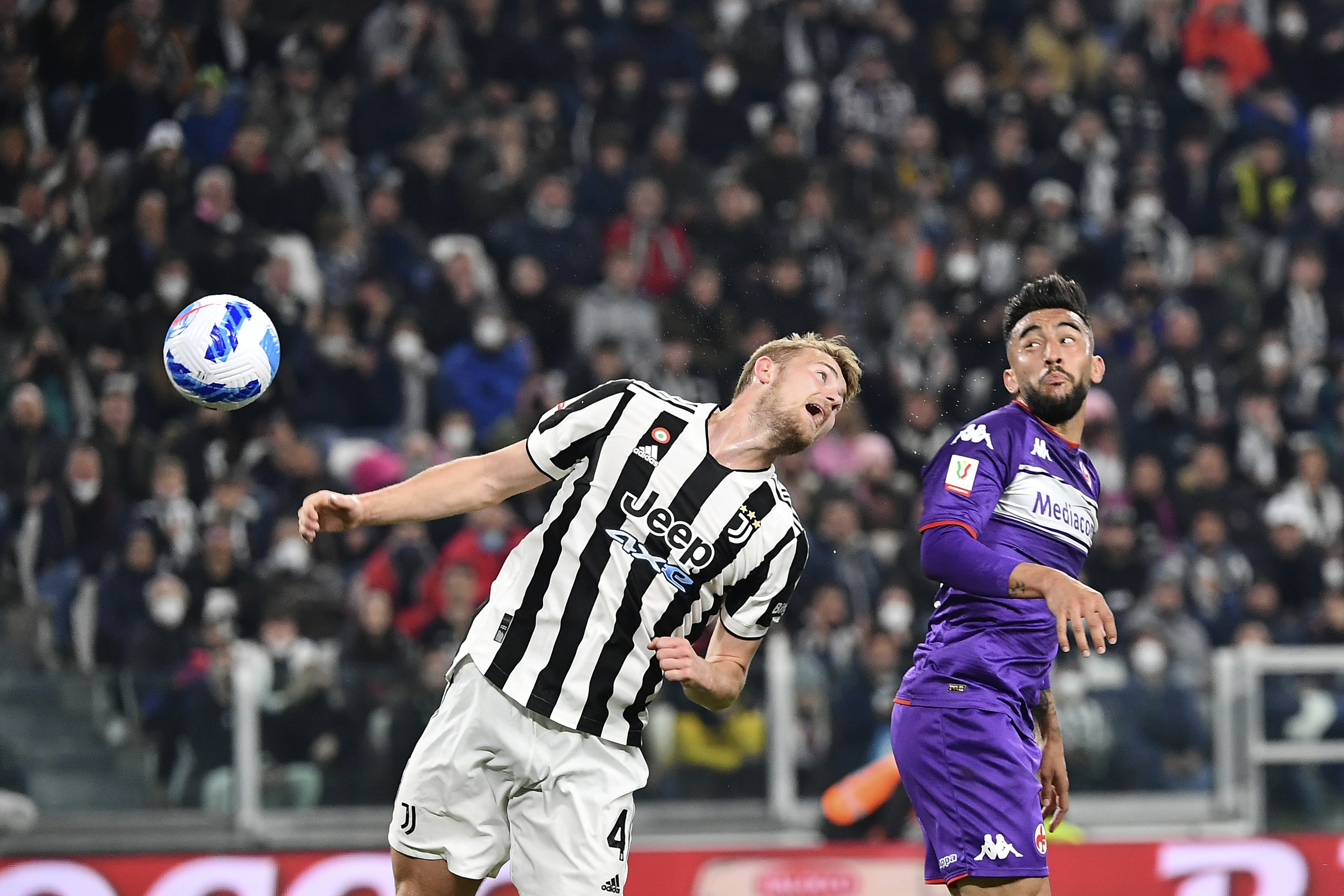 Juventus v Fiorentina Italian Cup football match