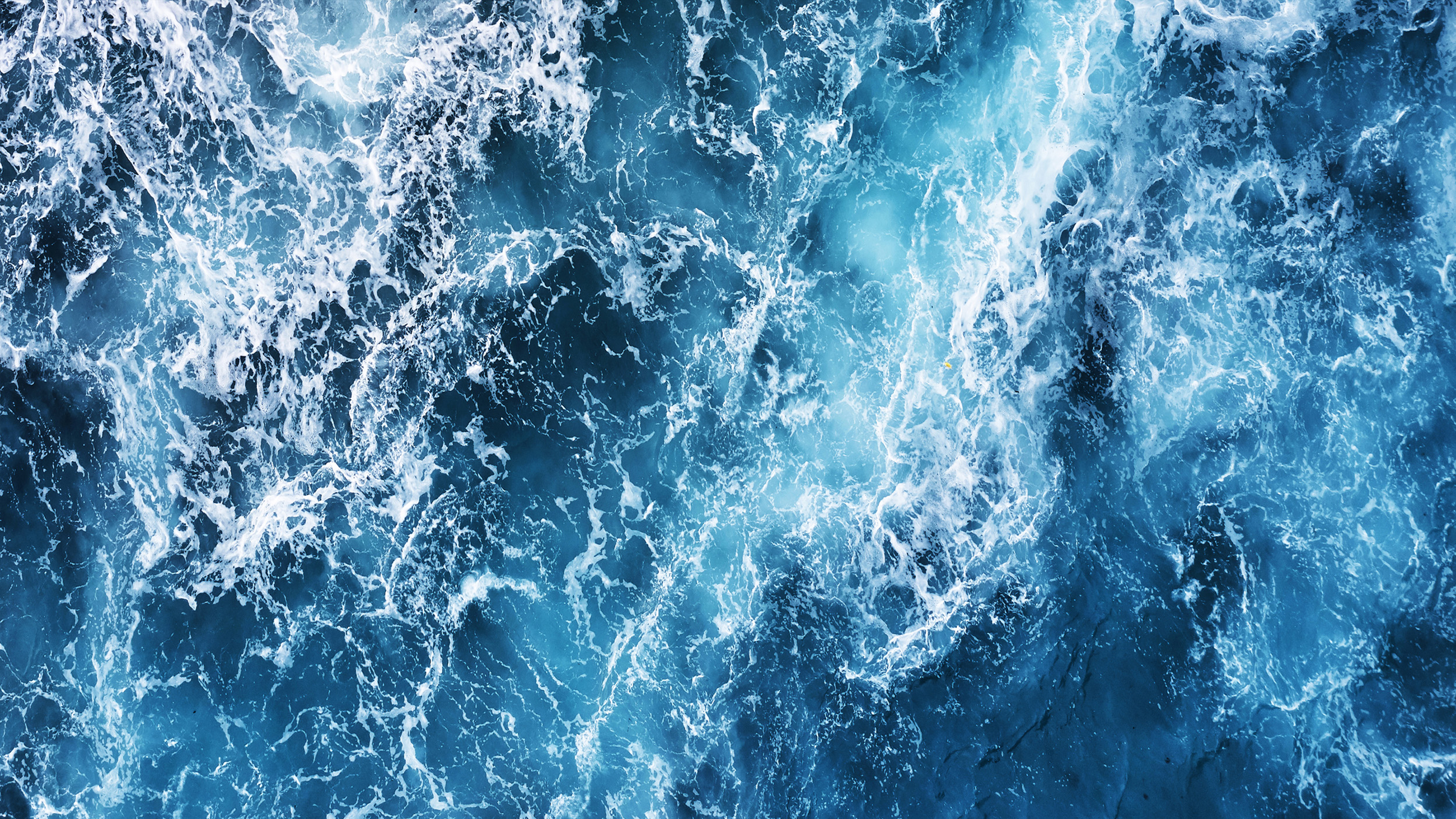 Ocean waves seen from above.