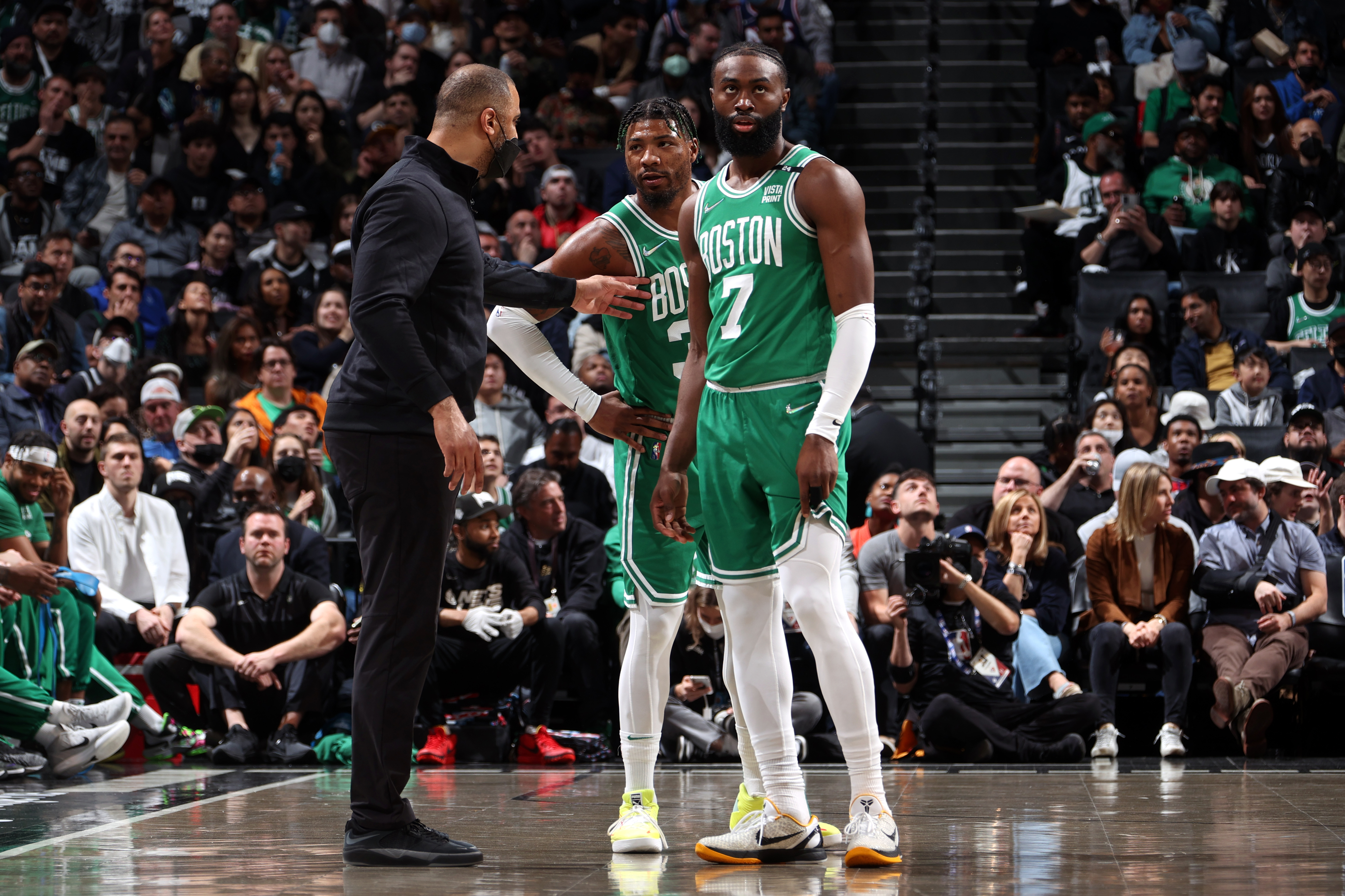 2022 NBA Playoffs - Boston Celtics v Brooklyn Nets
