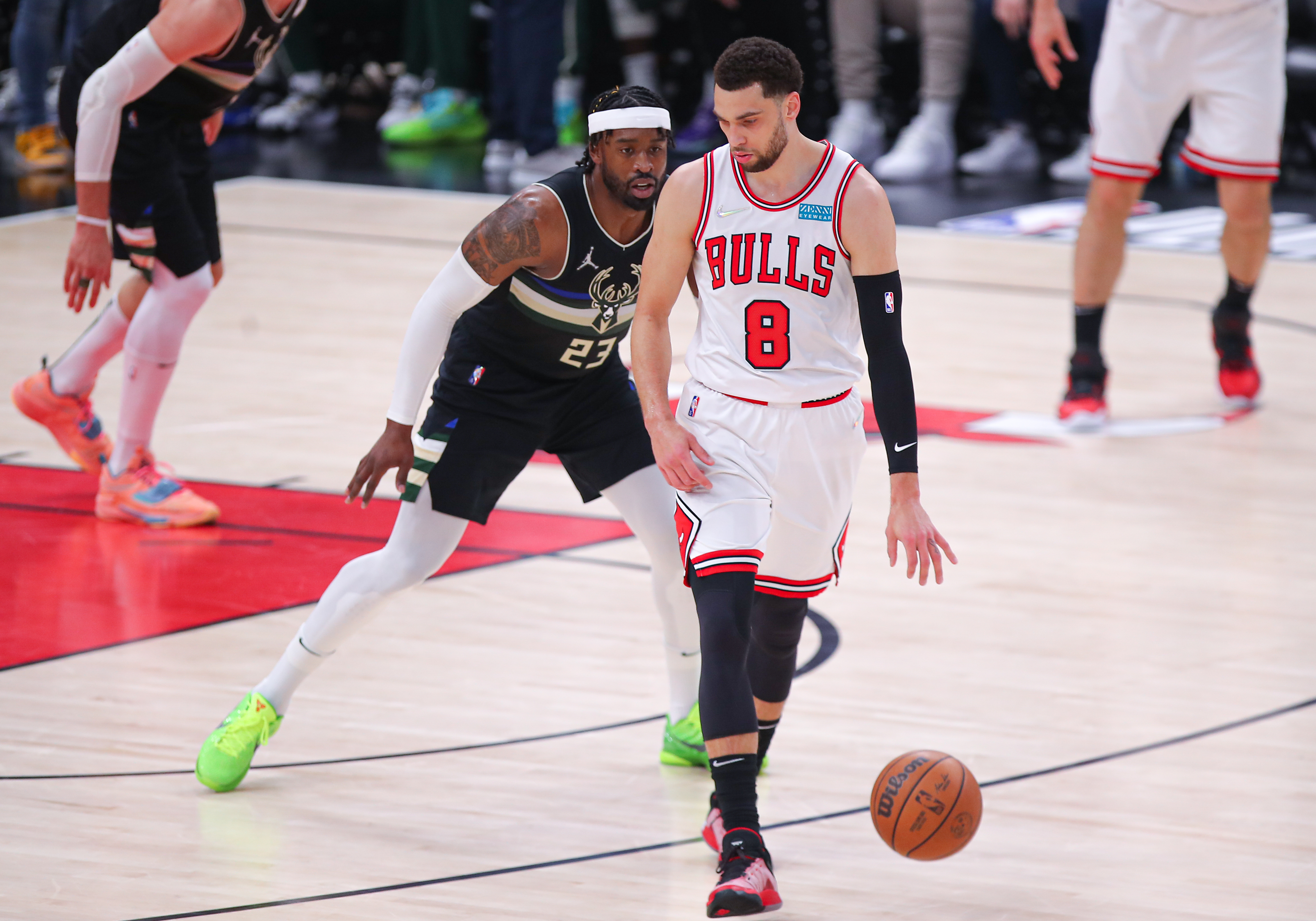NBA: APR 24 Eastern Conference First Round Playoffs - Bucks at Bulls