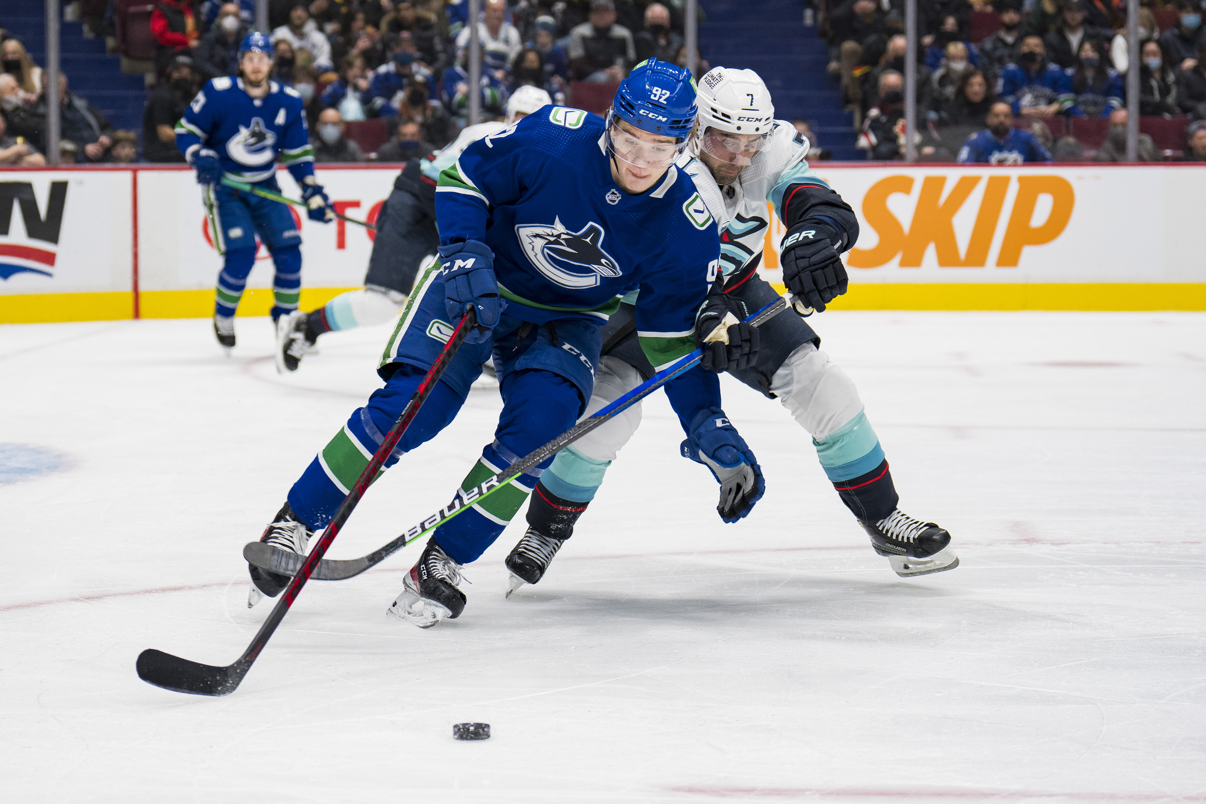 NHL: Seattle Kraken at Vancouver Canucks