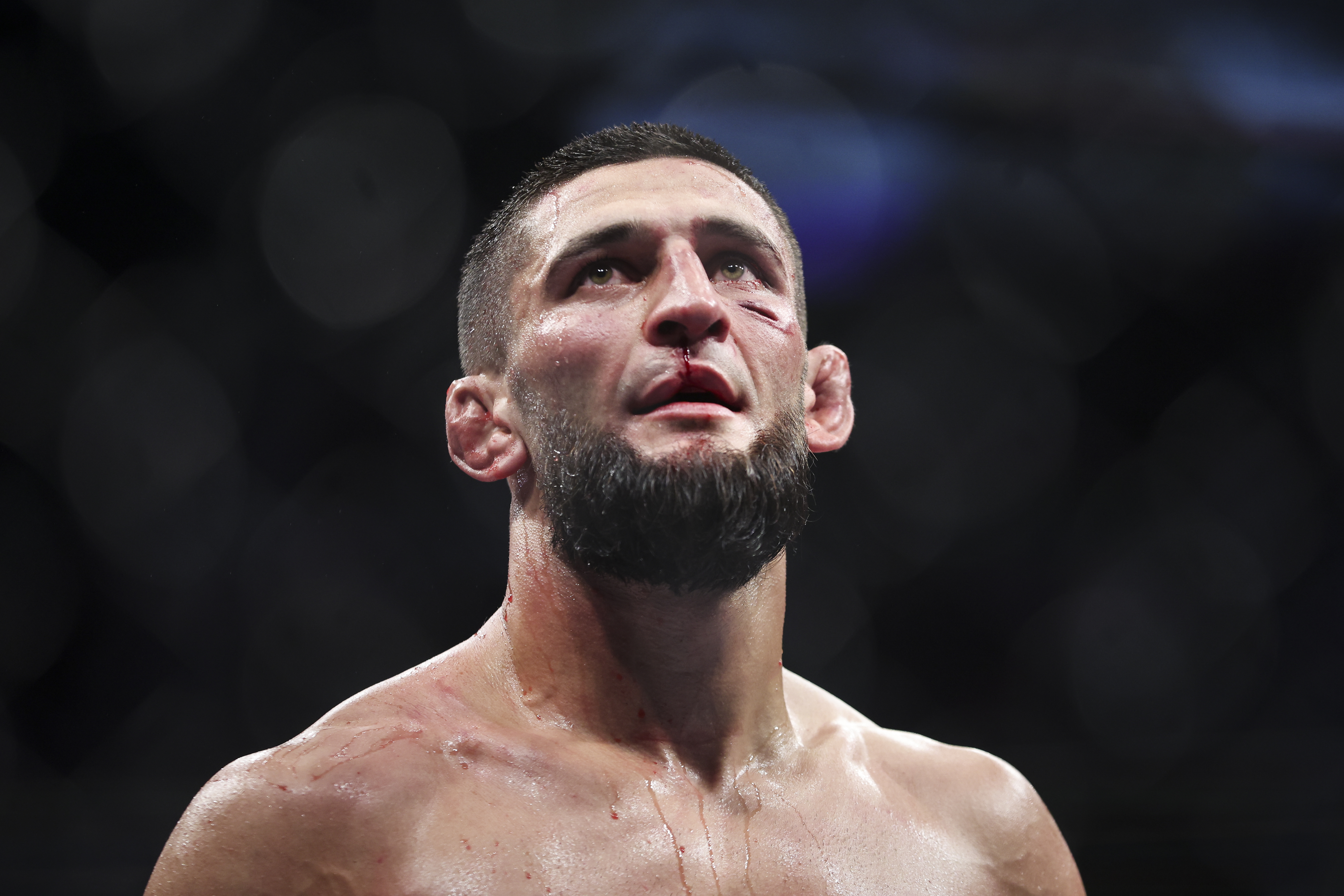 Khamzat Chimaev’s coach was not not happy with his fighter at UFC 273