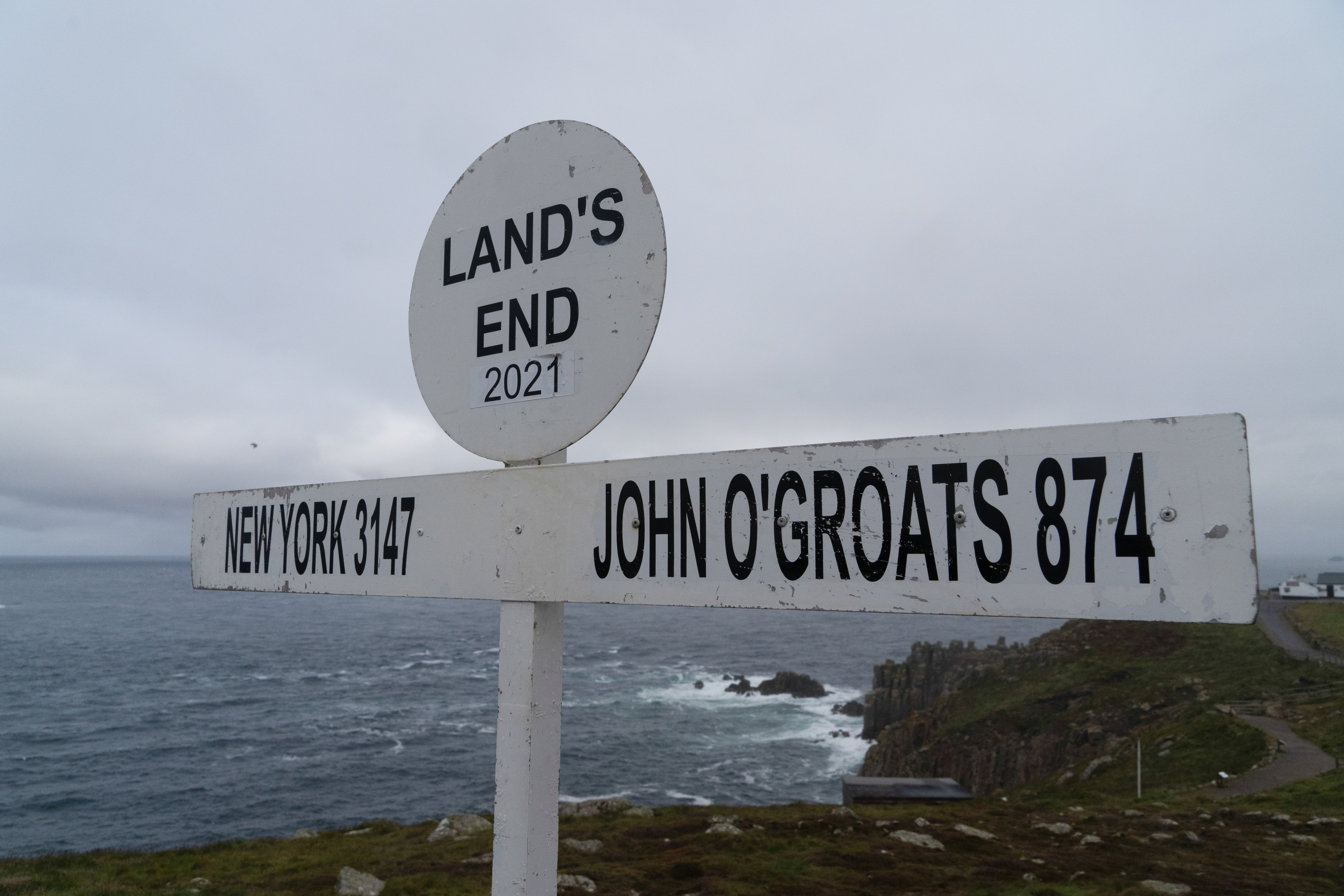 The Land’s End to John o’Groats sign is one of the most famous signs in the UK. It is a marker for the most south-westerly tip of the United Kingdom. Each year athletes and adventures make the journey from Land’s End to John o’Groats, often by cycling, walking, running or driving.