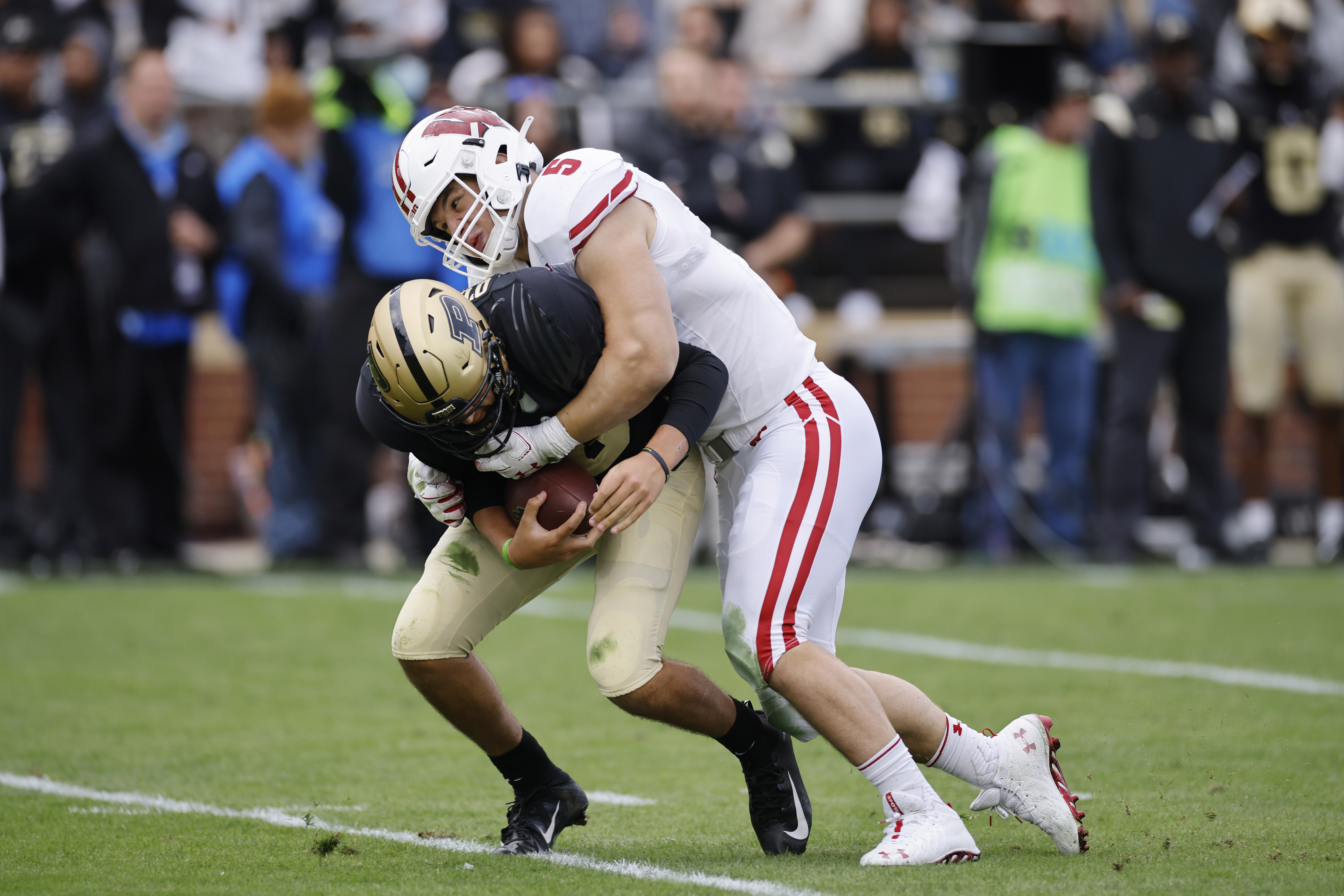 COLLEGE FOOTBALL: OCT 23 Wisconsin at Purdue
