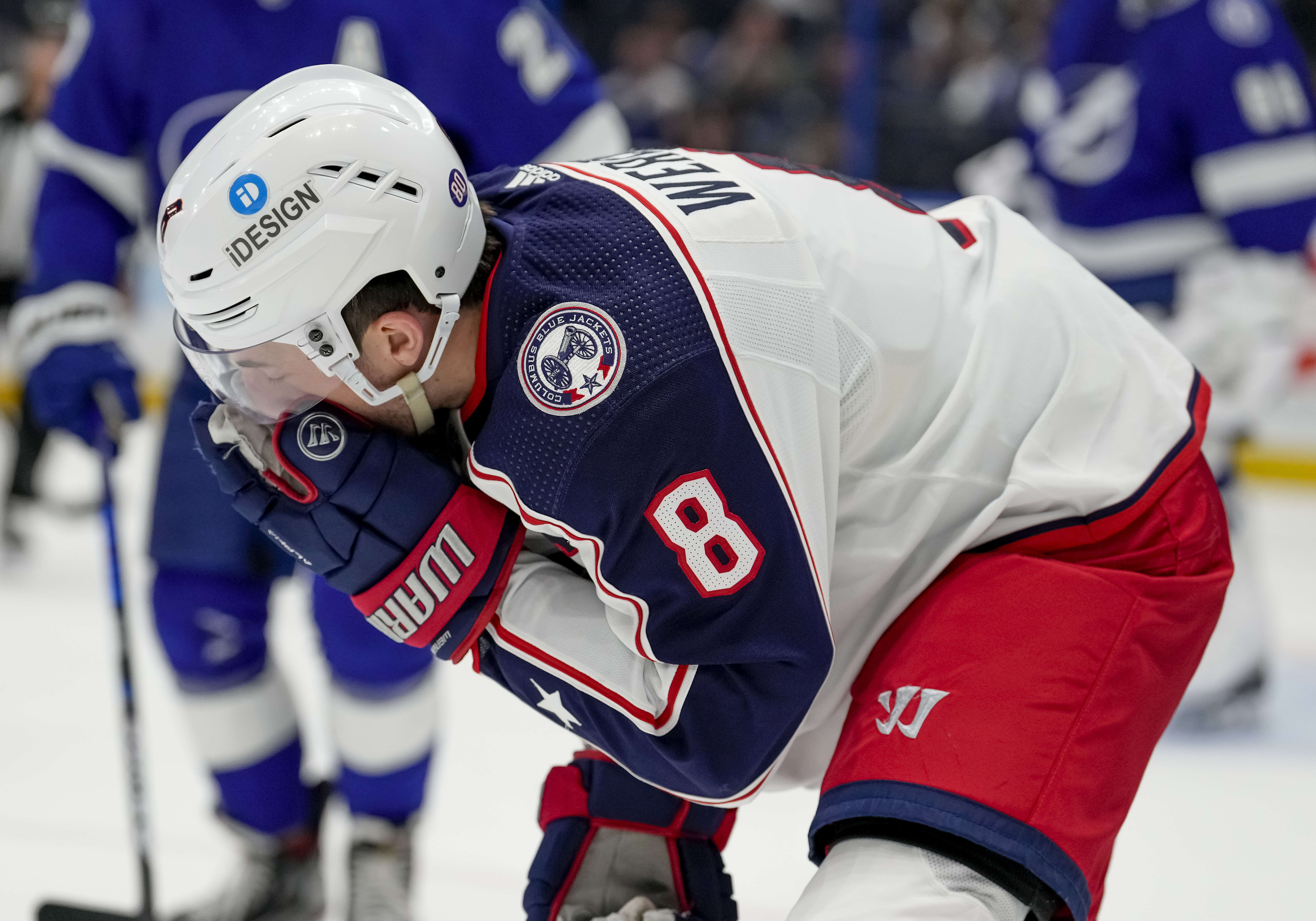 NHL: APR 26 Blue Jackets at Lightning
