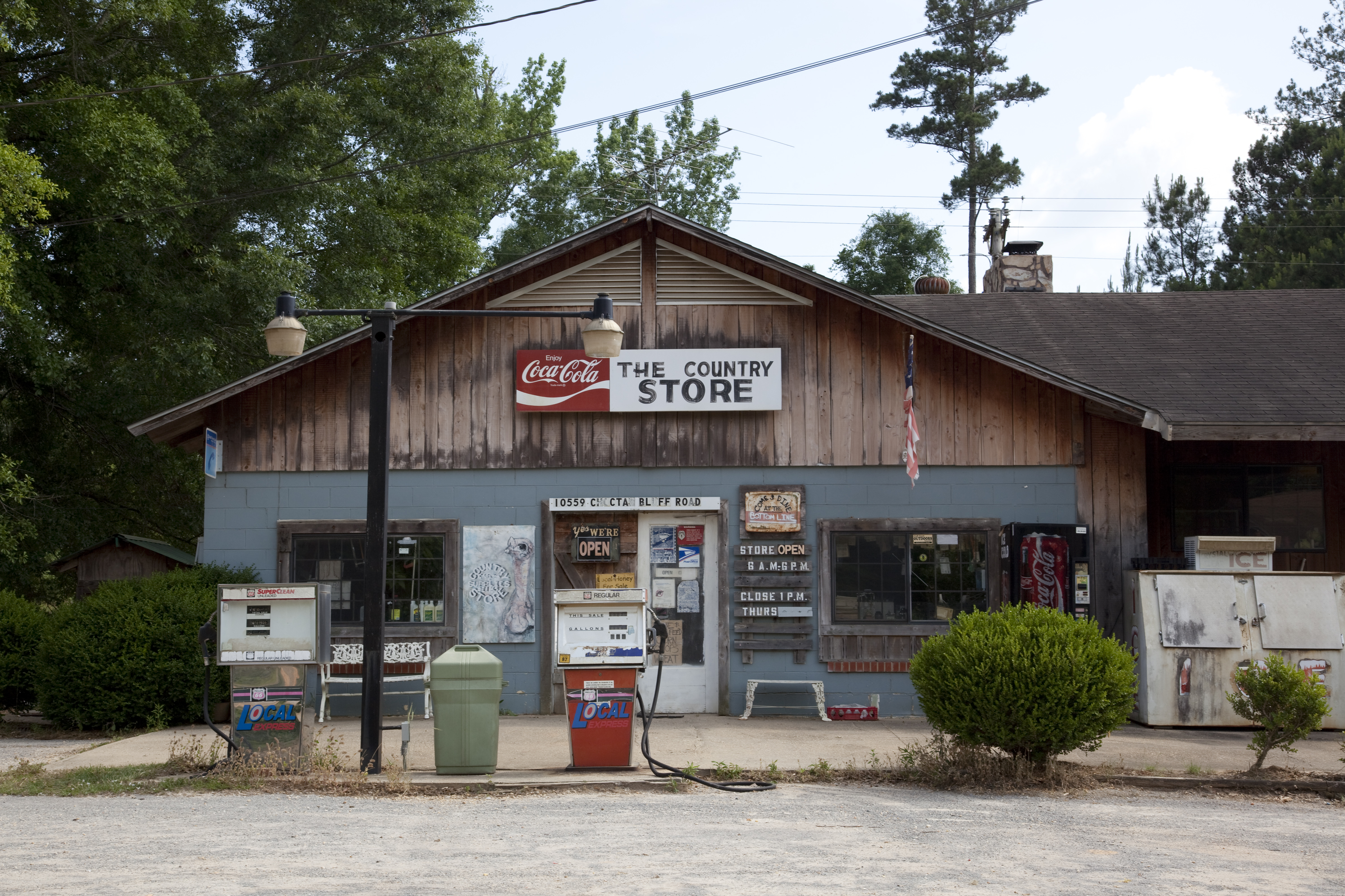 Country General Store in Choctaw Bluff, Alabama