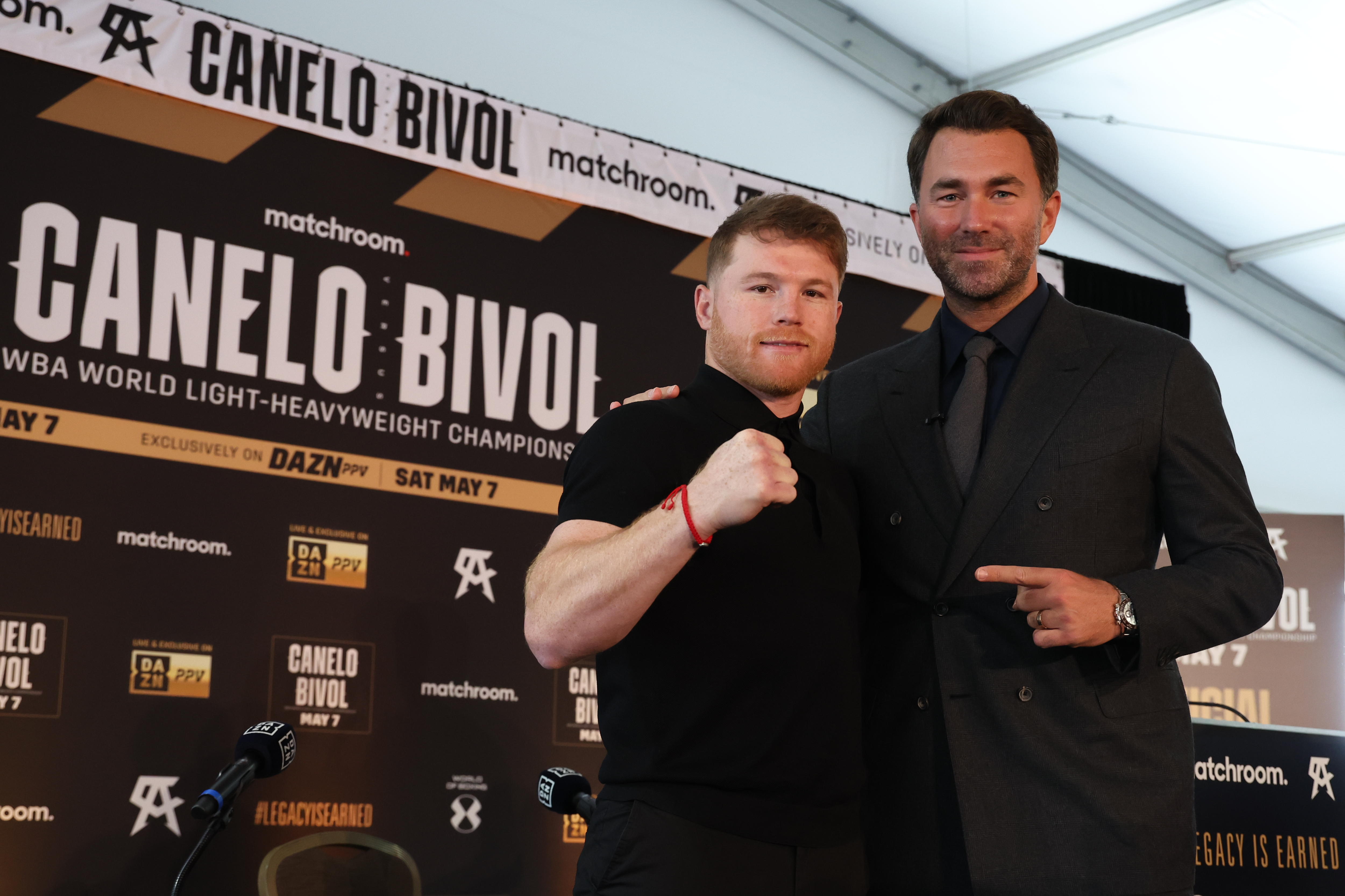 Eddie Hearn sees Canelo Alvarez as half of boxing’s two biggest fights right now