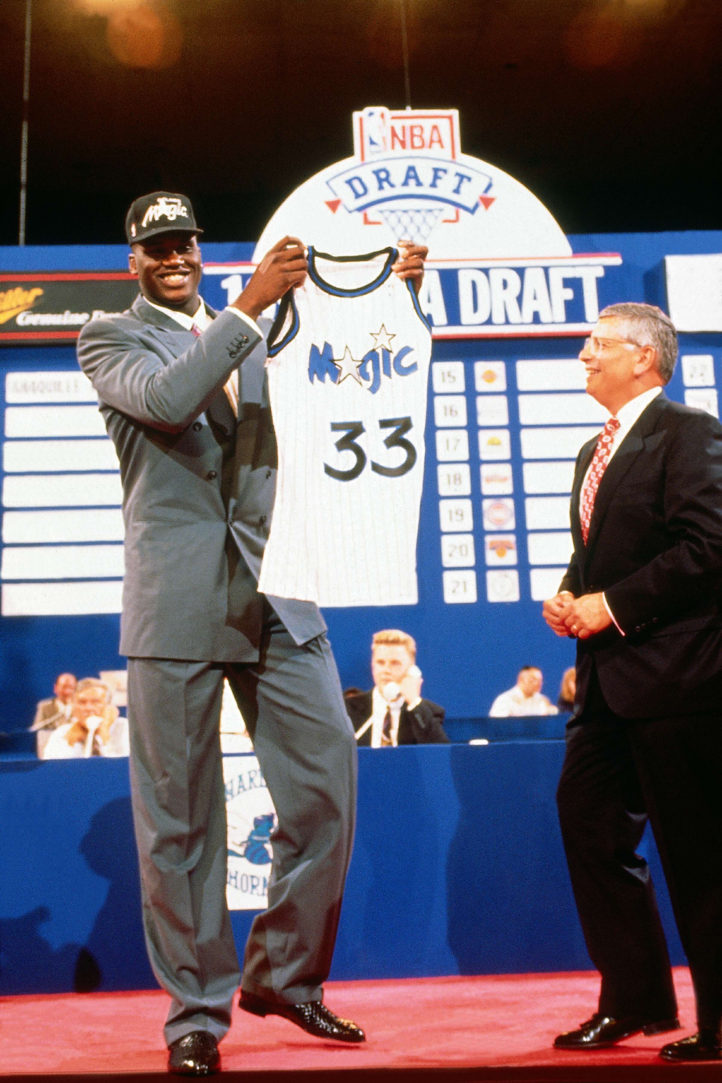 1992 NBA Draft - Orlando Magic first round draft choice Shaquille O’Neal
