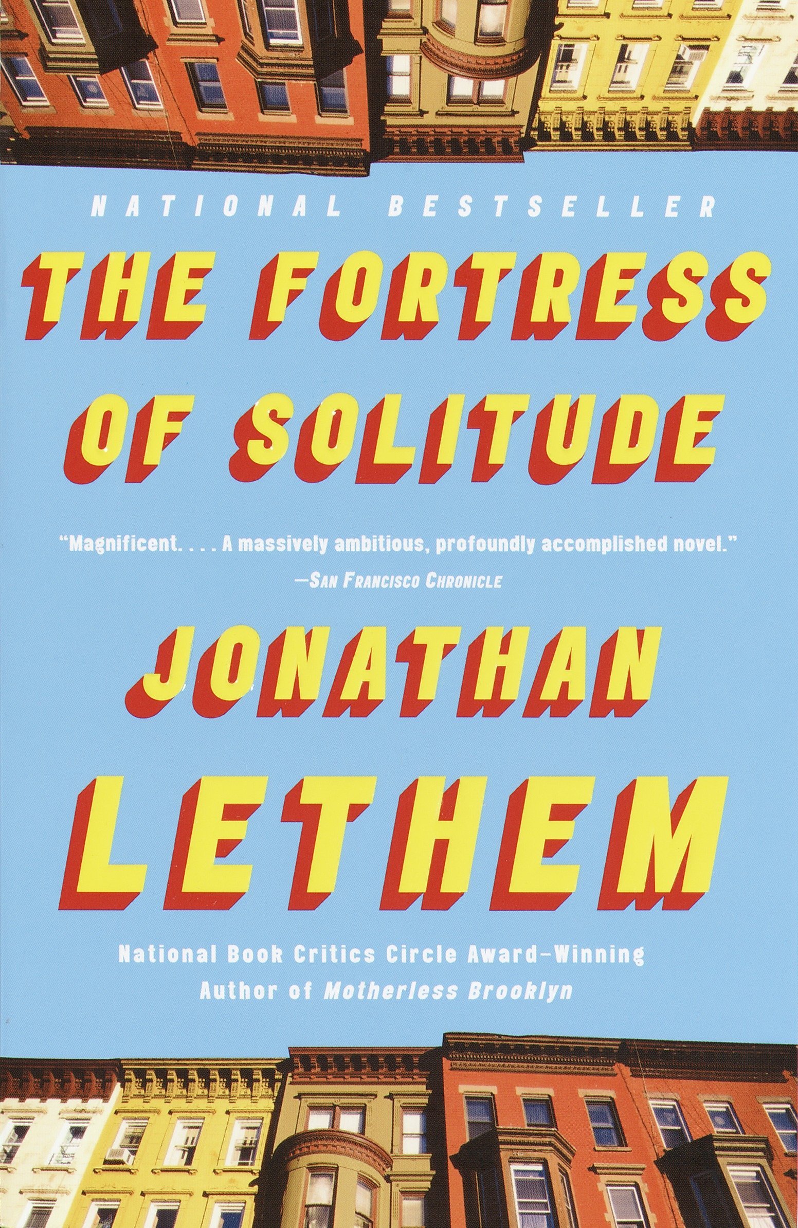 The cover of the novel “The Fortress of Solitude” by Jonathan Lethem.