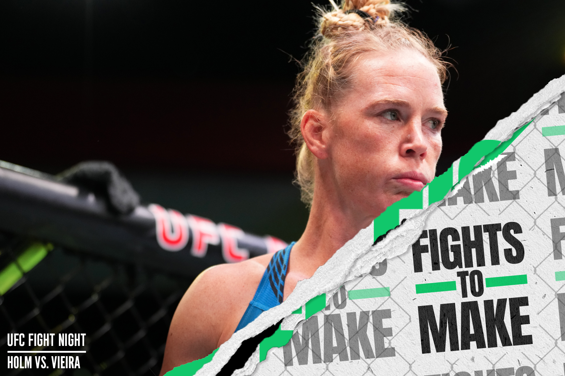 Holly Holm lost the UFC Vegas 55 main event to Ketlen Vieira.