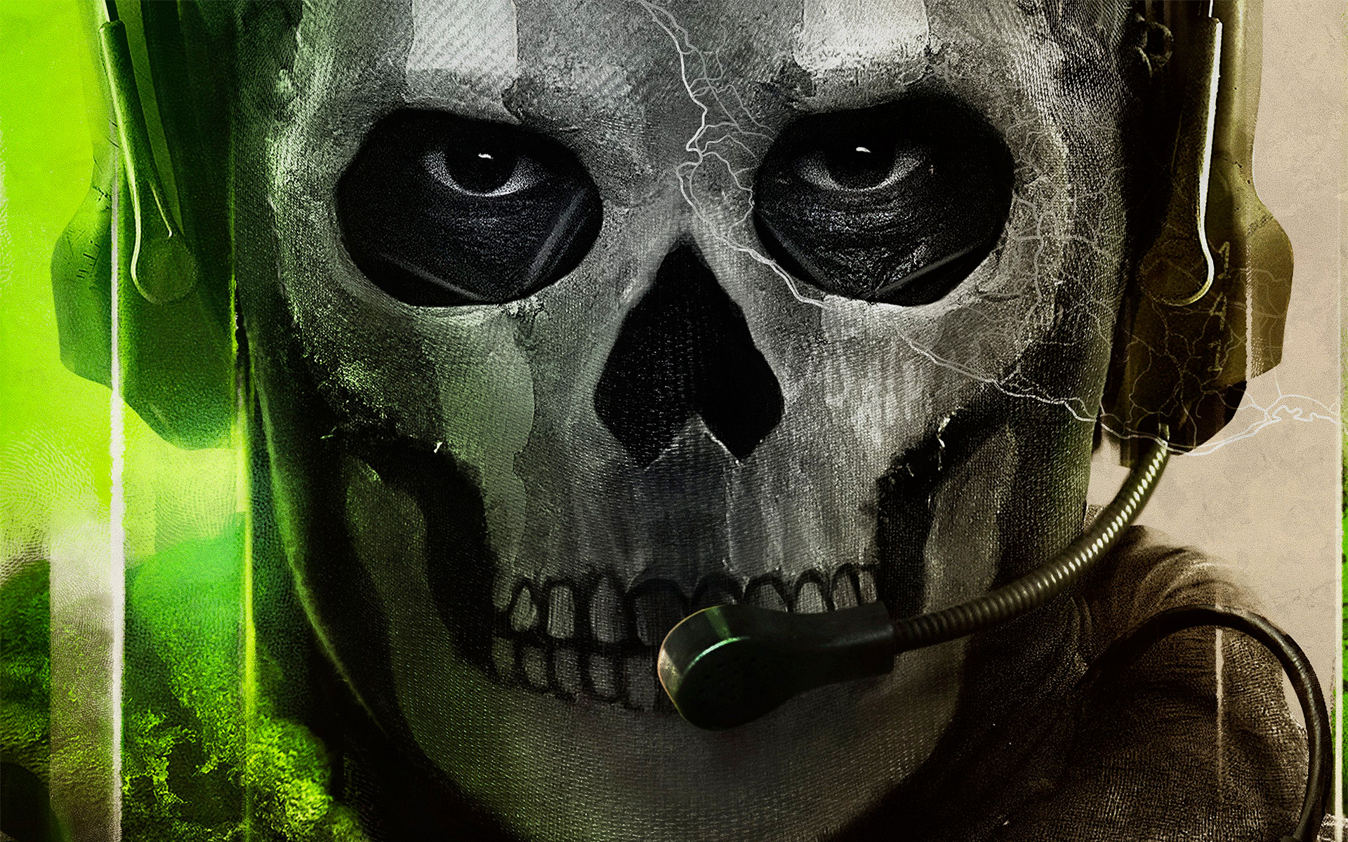 Artwork of Ghost from Modern Warfare 2 (2022)