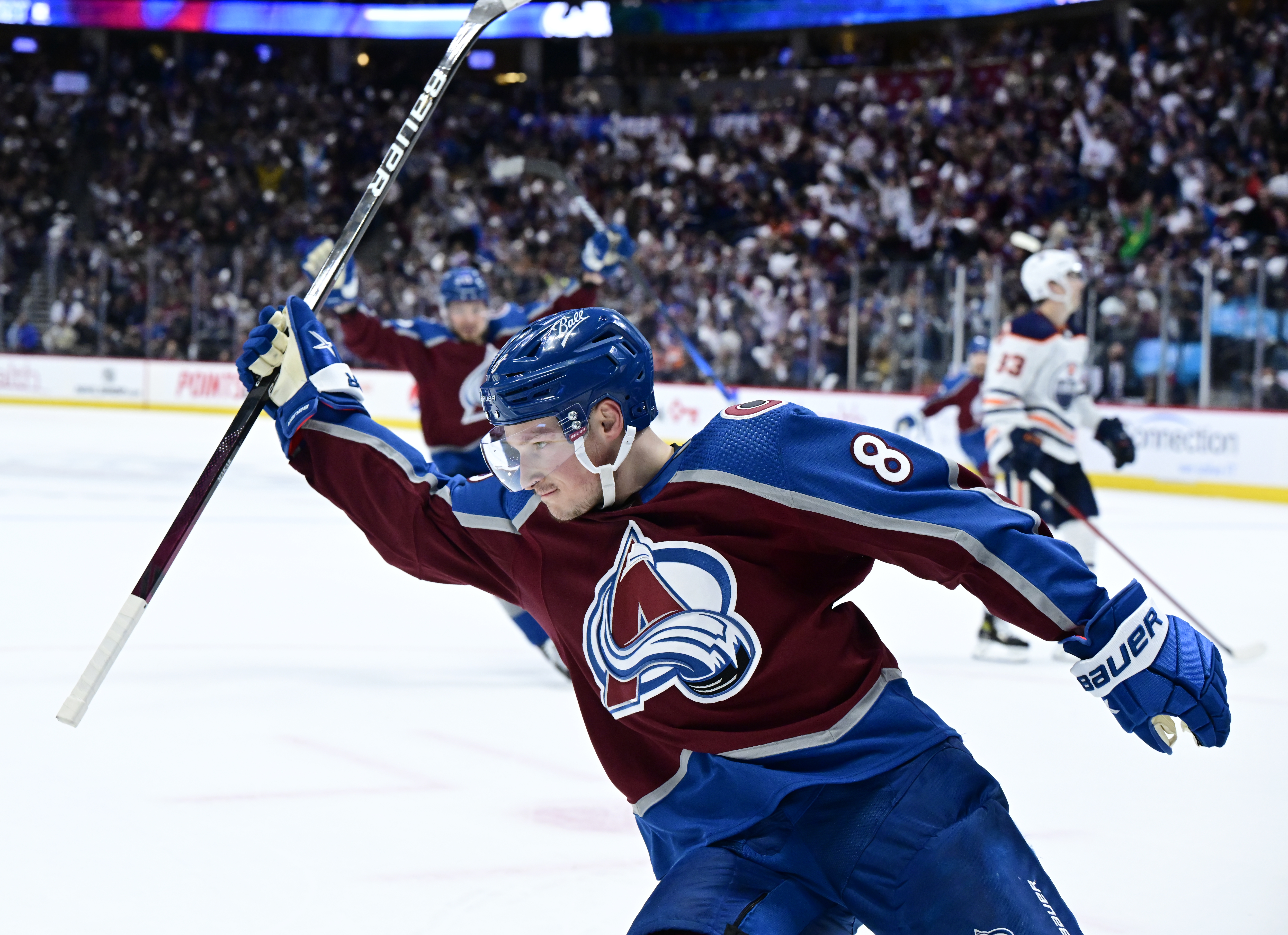 Colorado Avalanche vs Edmonton Oilers Game One NHL Western Conference Finals