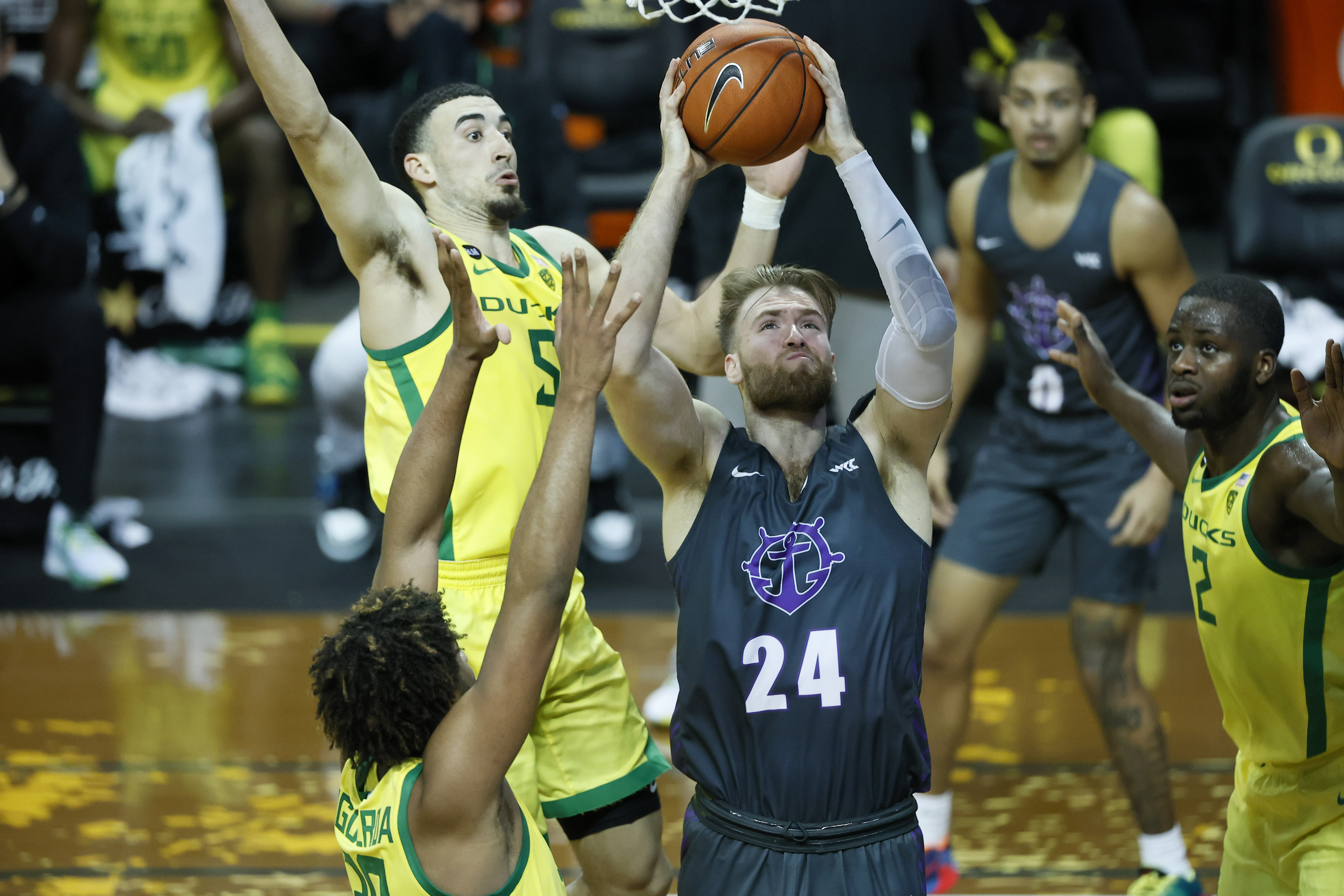 NCAA Basketball: Portland at Oregon