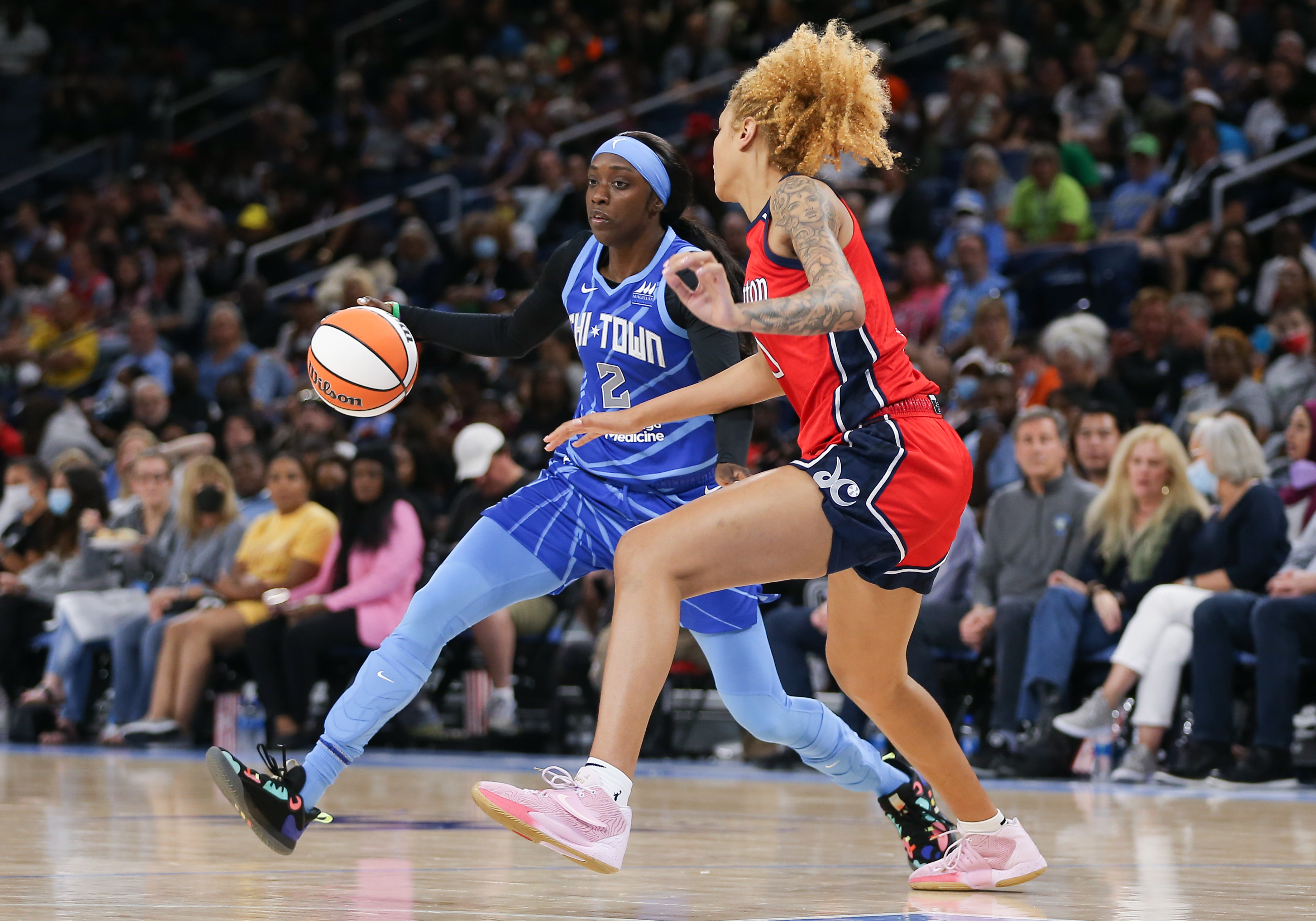 WNBA: JUN 05 Washington Mystics at Chicago Sky