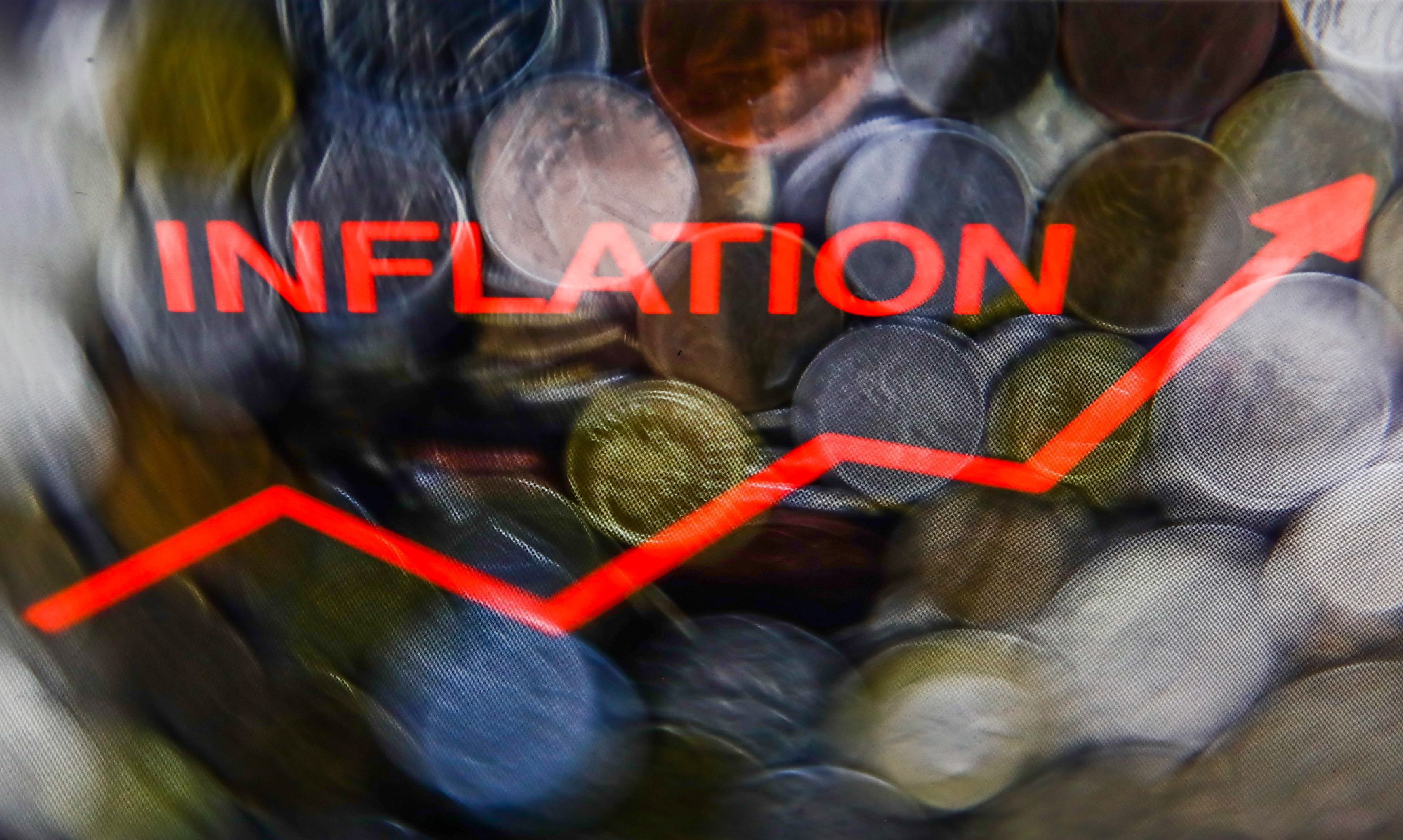 Economy Photo Illustrations As Inflation In Europe Rises