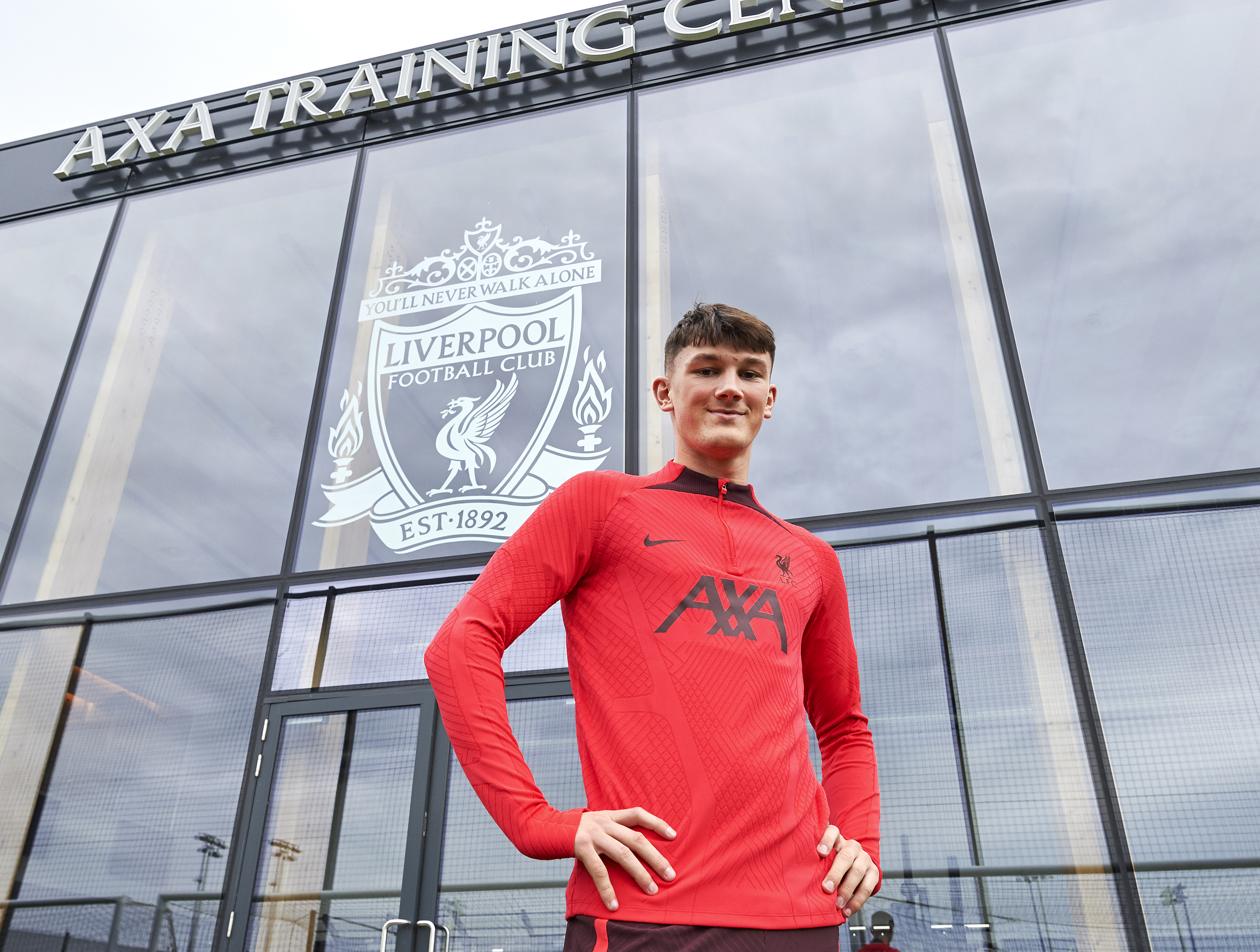 Liverpool Unveil New Signing Calvin Ramsay