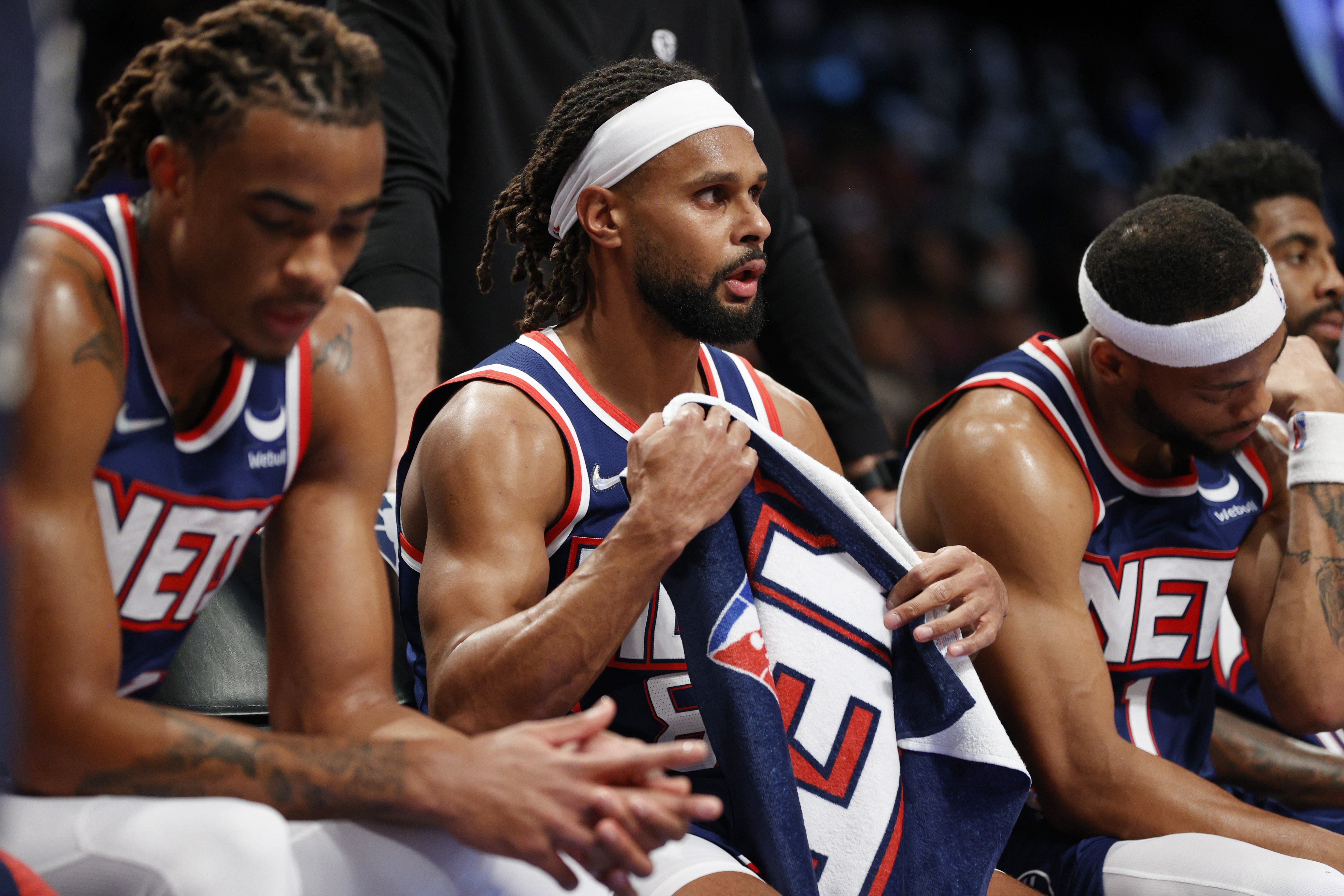 Brooklyn Nets Teammates Surprise Patty Mills with the 2021-22 NBA