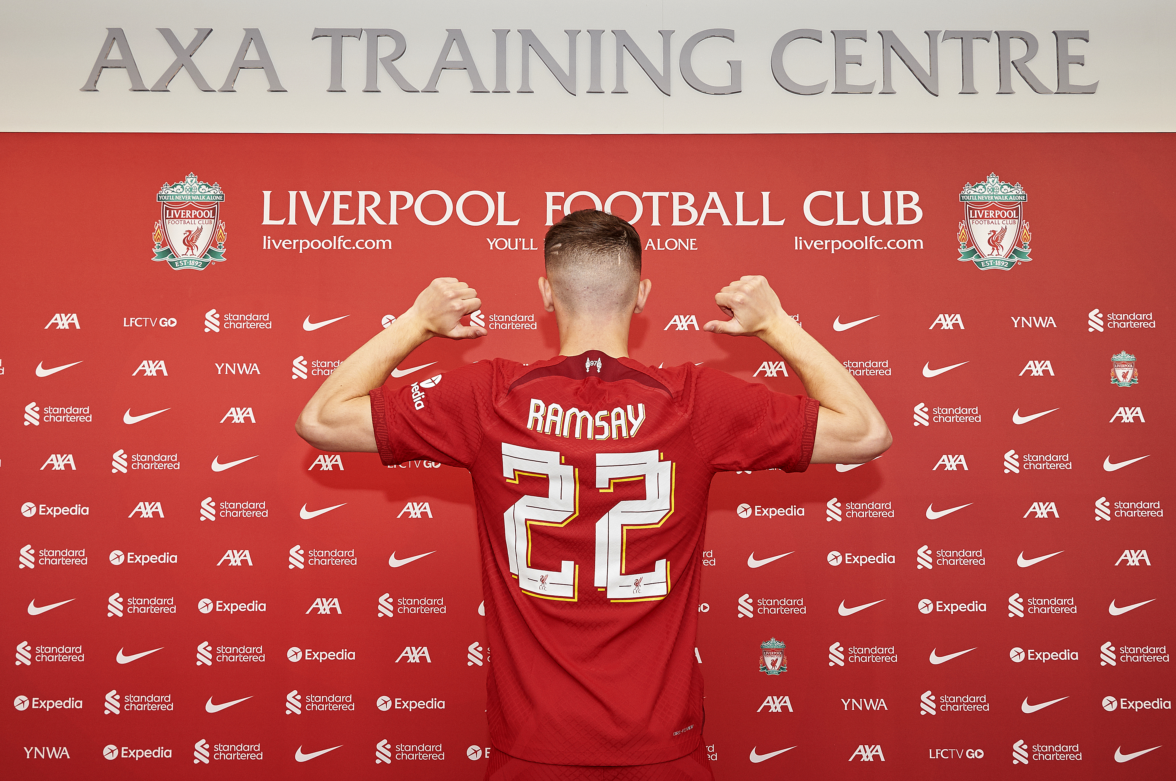 Liverpool Unveil New Signing Calvin Ramsay
