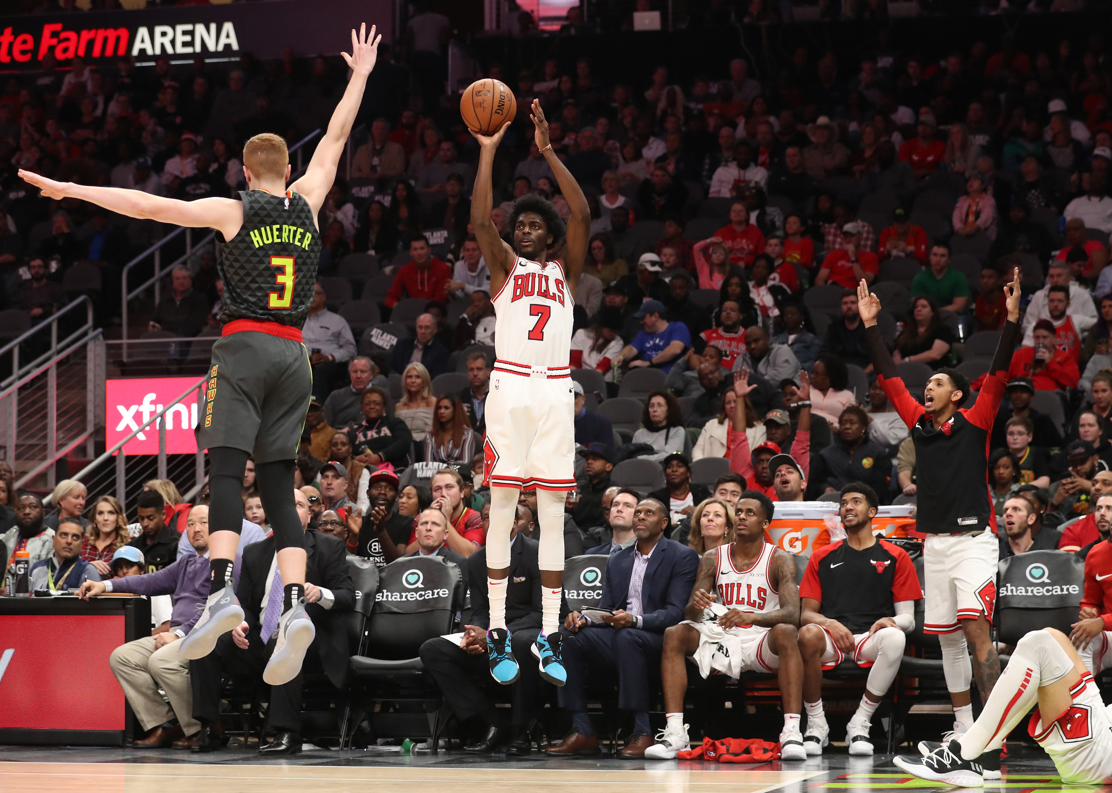 NBA: Chicago Bulls at Atlanta Hawks