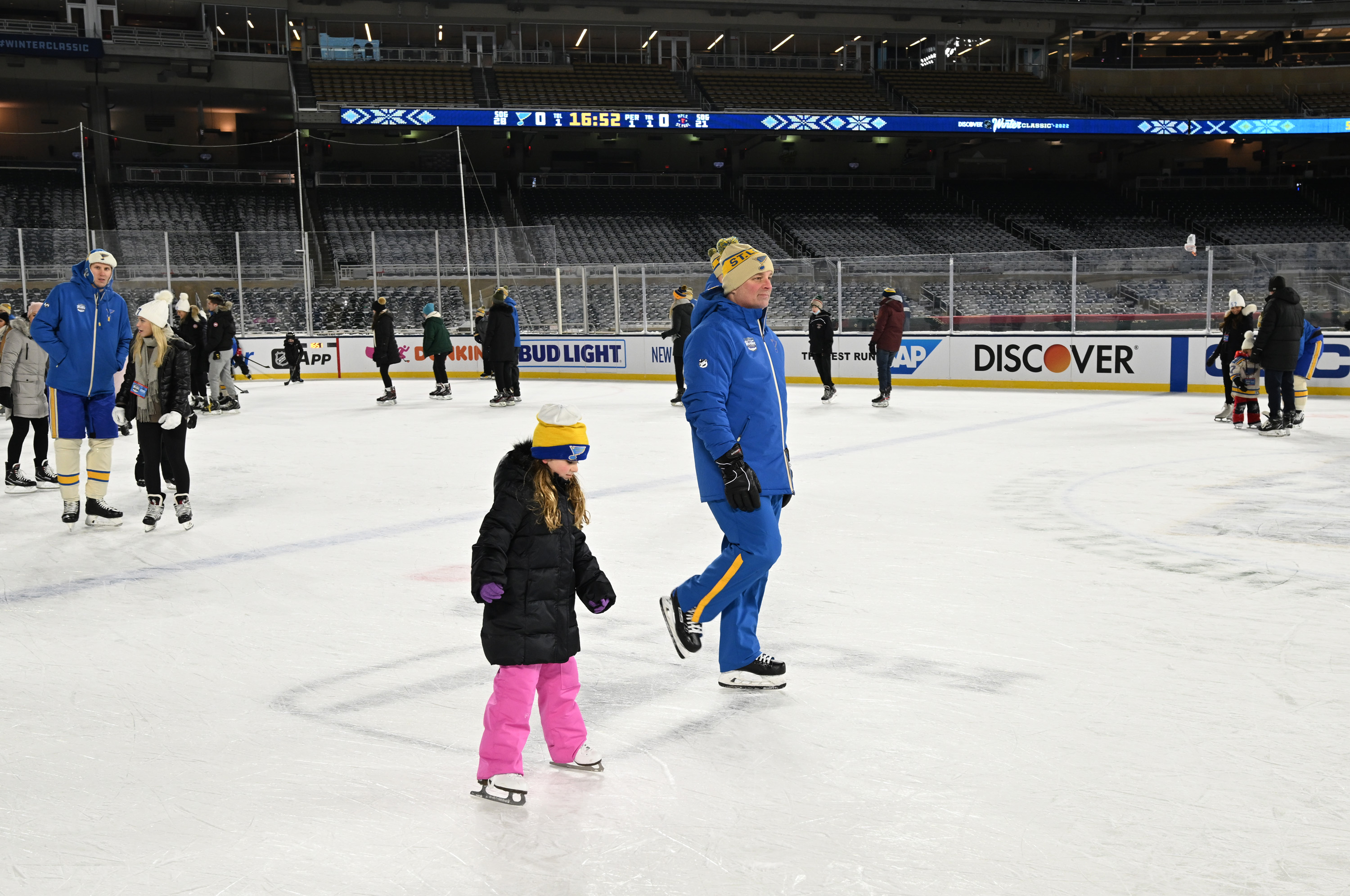 2022 Discover NHL Winter Classic - Practice Sessions &amp; Family Skate