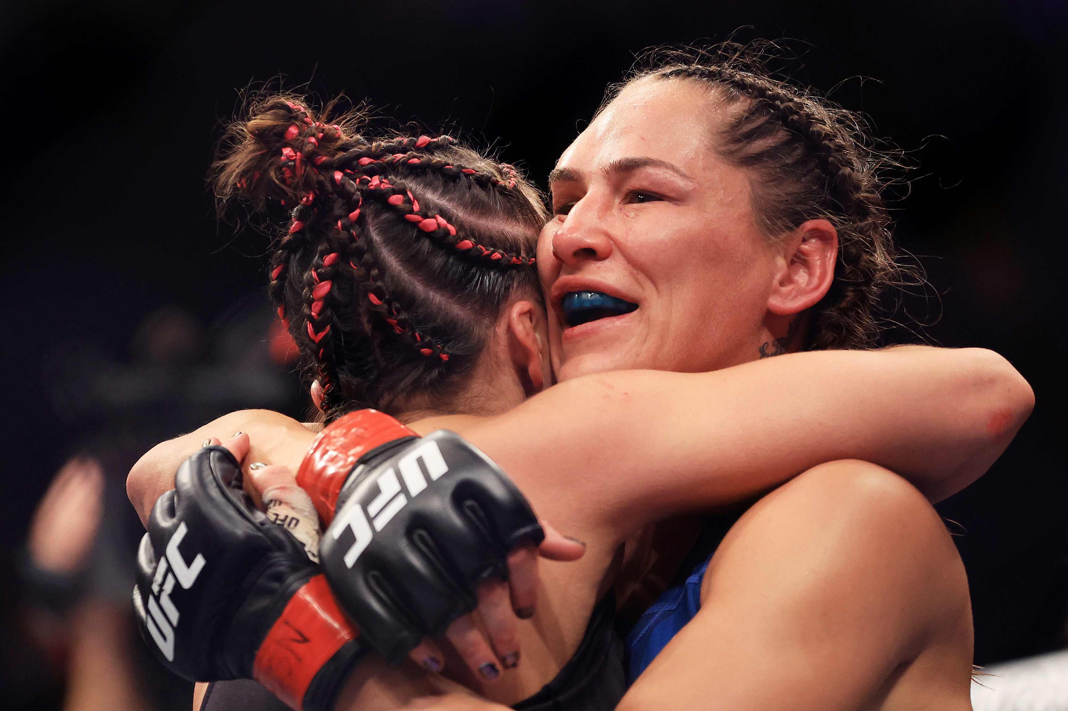 Jessica Eye retired after a decision loss to Maycee Barber&nbsp;on the UFC 276 early prelims