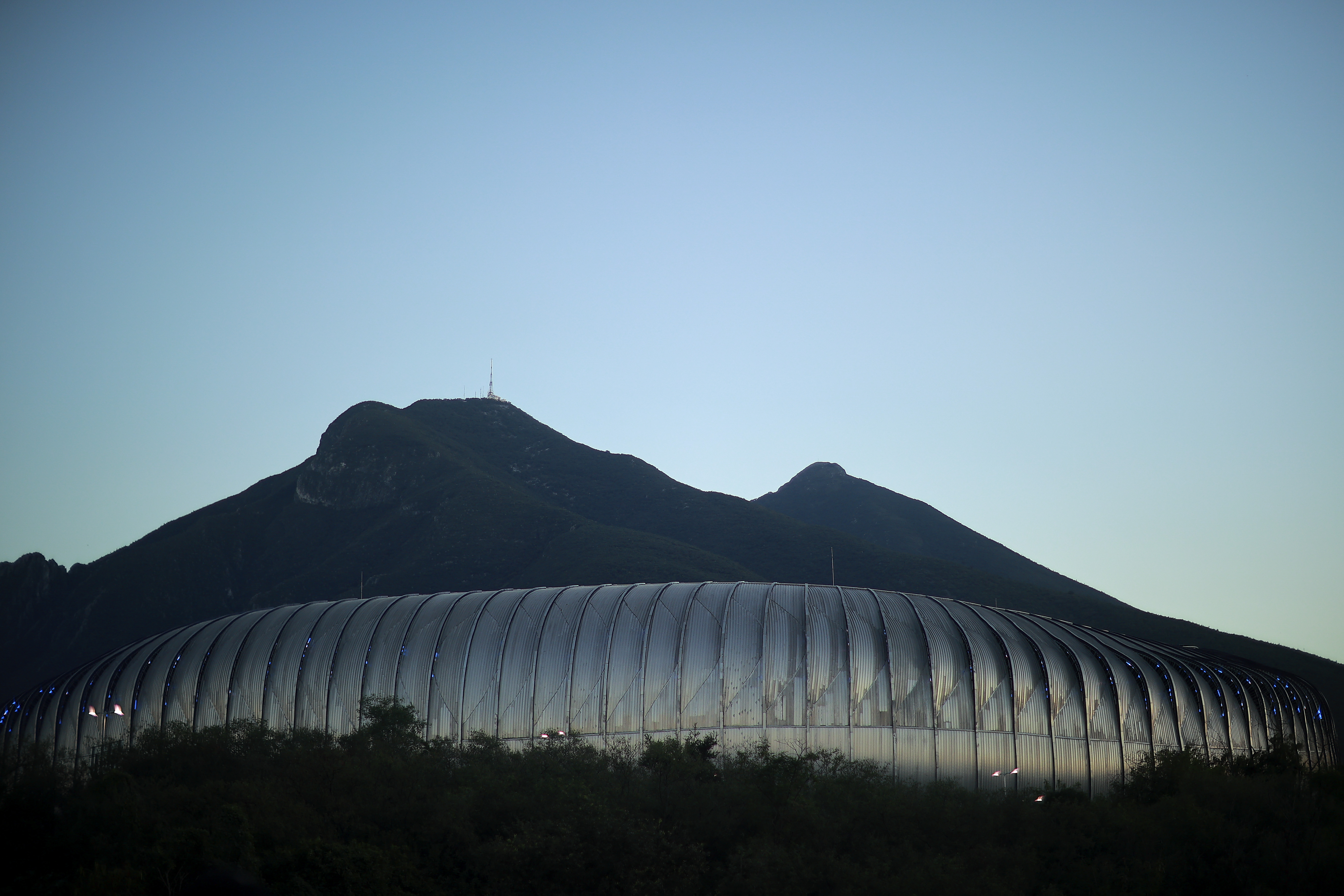 General view of BBVA Stadium before the final match of CONCACAF Champions League 2021 between Monterrey and Club America on October 28, 2021 in Monterrey, Mexico.