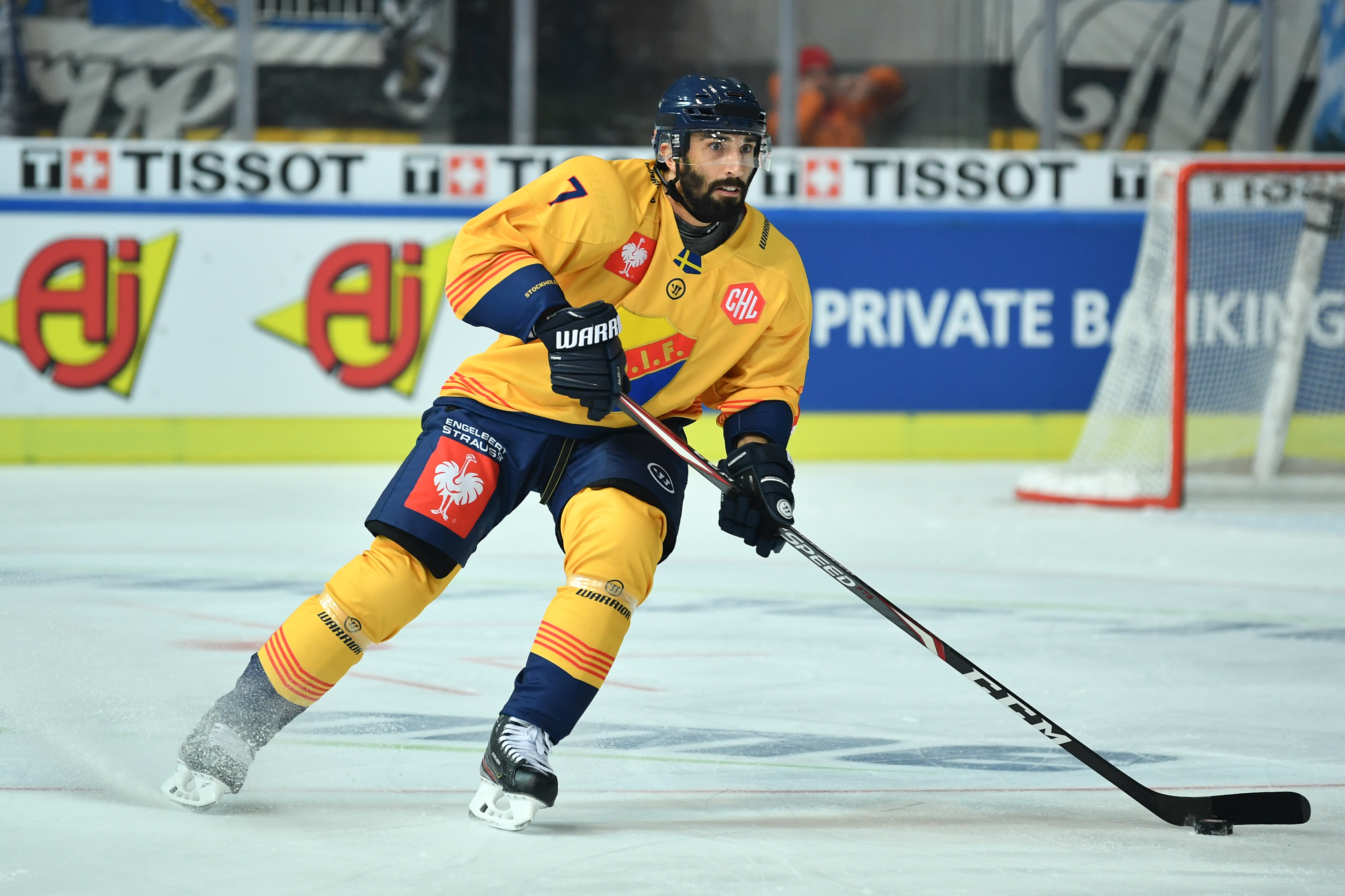 EHC Red Bull Muenchen v Djurgarden Stockholm - Champions Hockey League - Quarter Finals: 2nd Leg