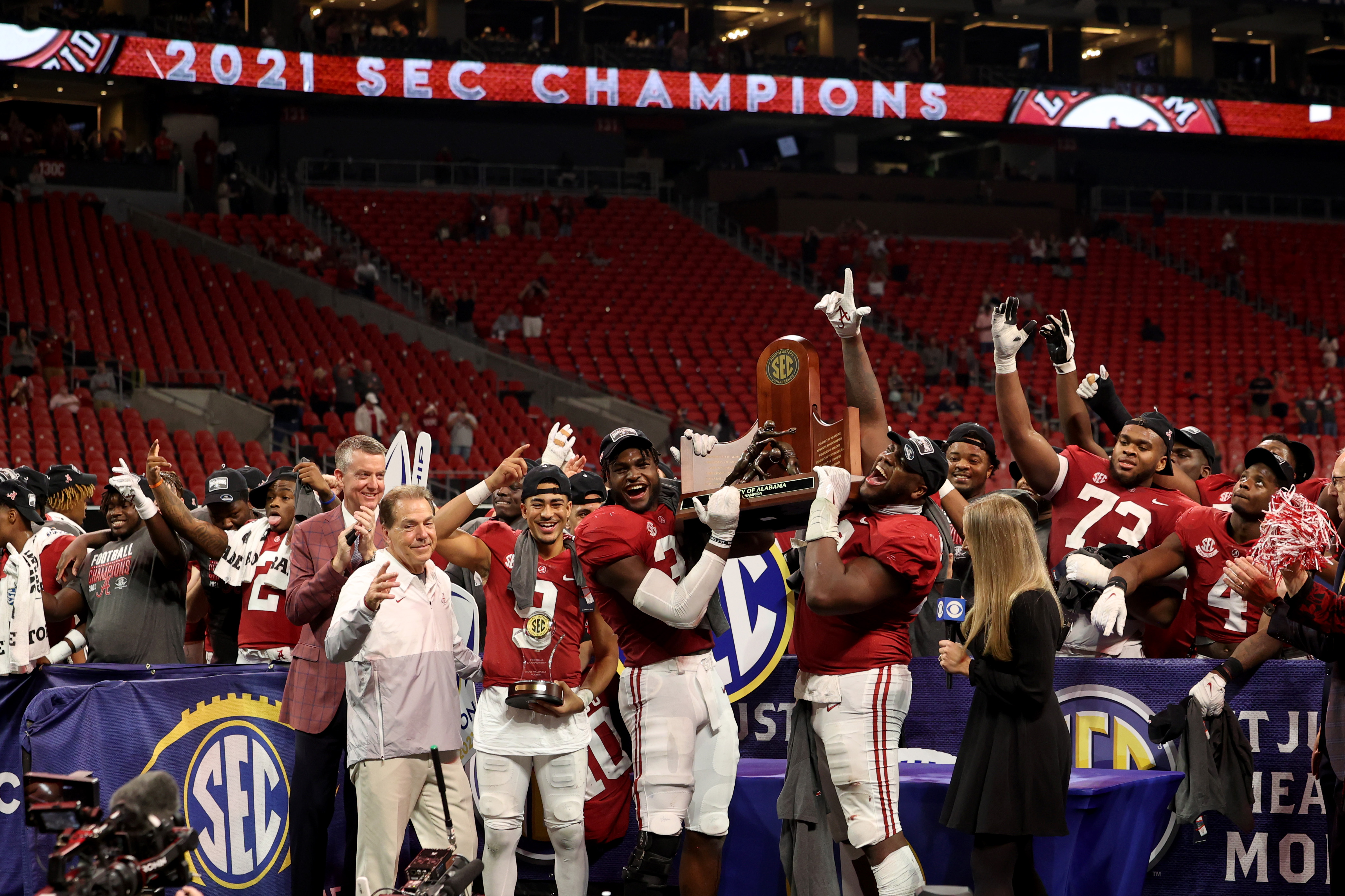NCAA Football: SEC Championship-Georgia vs Alabama