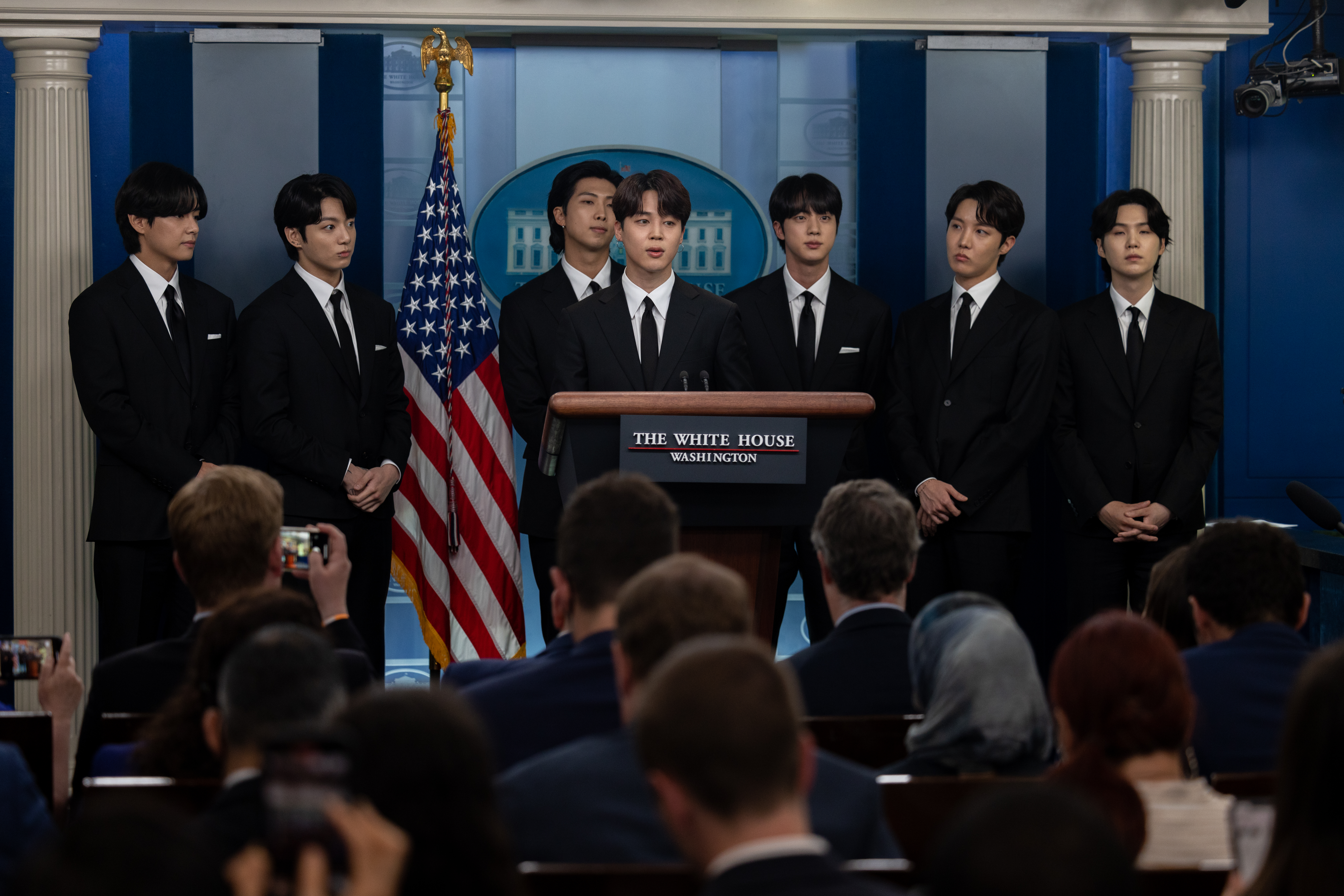 White House Press Briefing with BTS