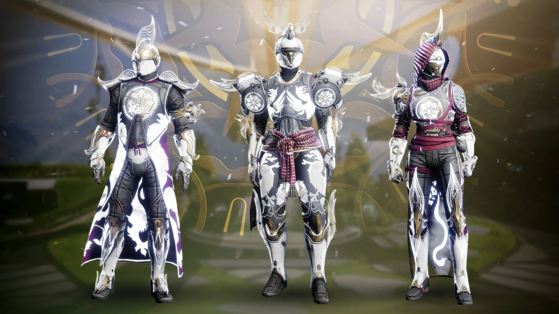A look at all three class armors in Destiny 2’s Solstice 2022 event
