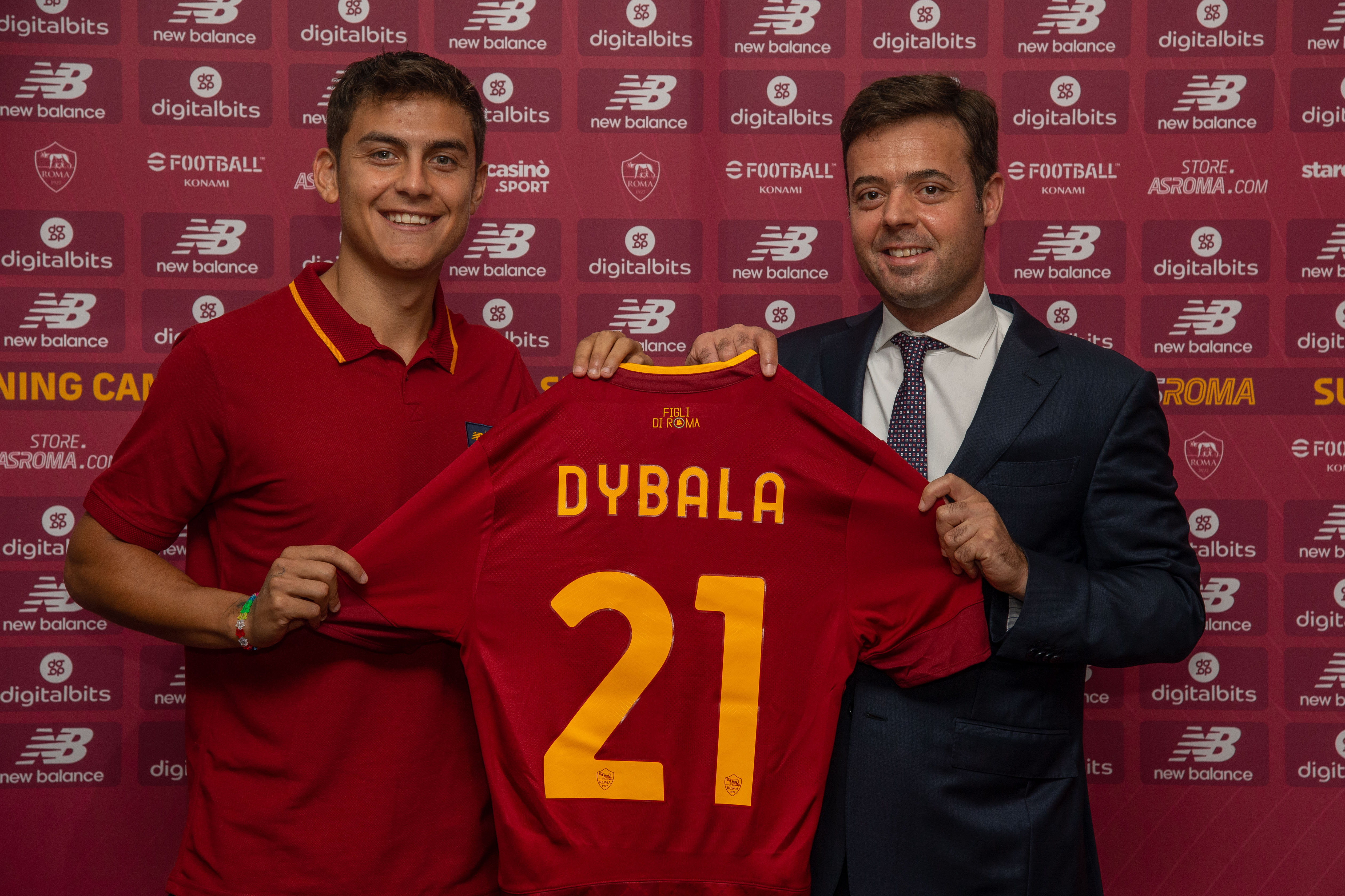 AS Roma Unveil New Signing Paulo Dybala