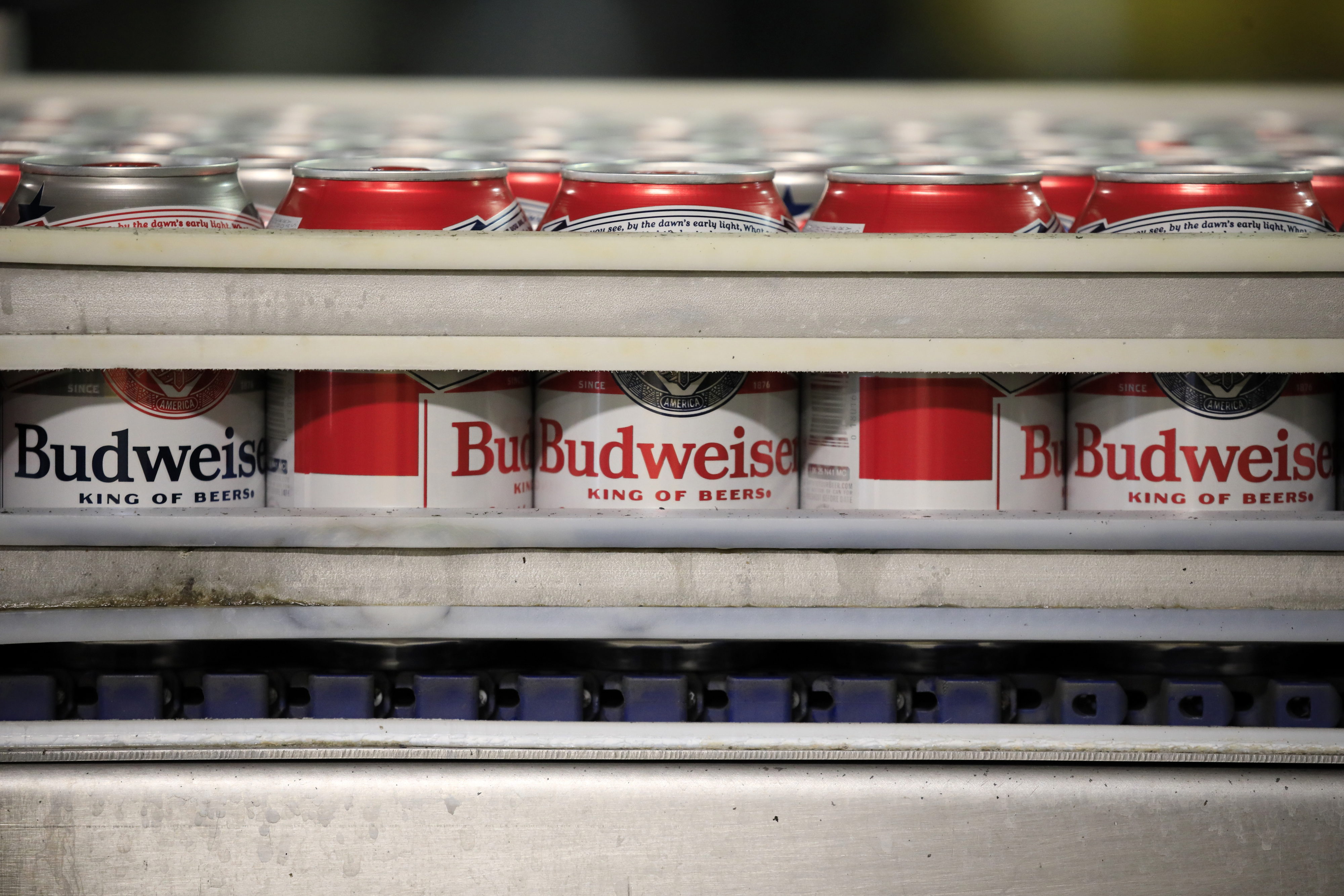 An Anheuser-Busch Budweiser Bottling Facility Ahead Of Earnings