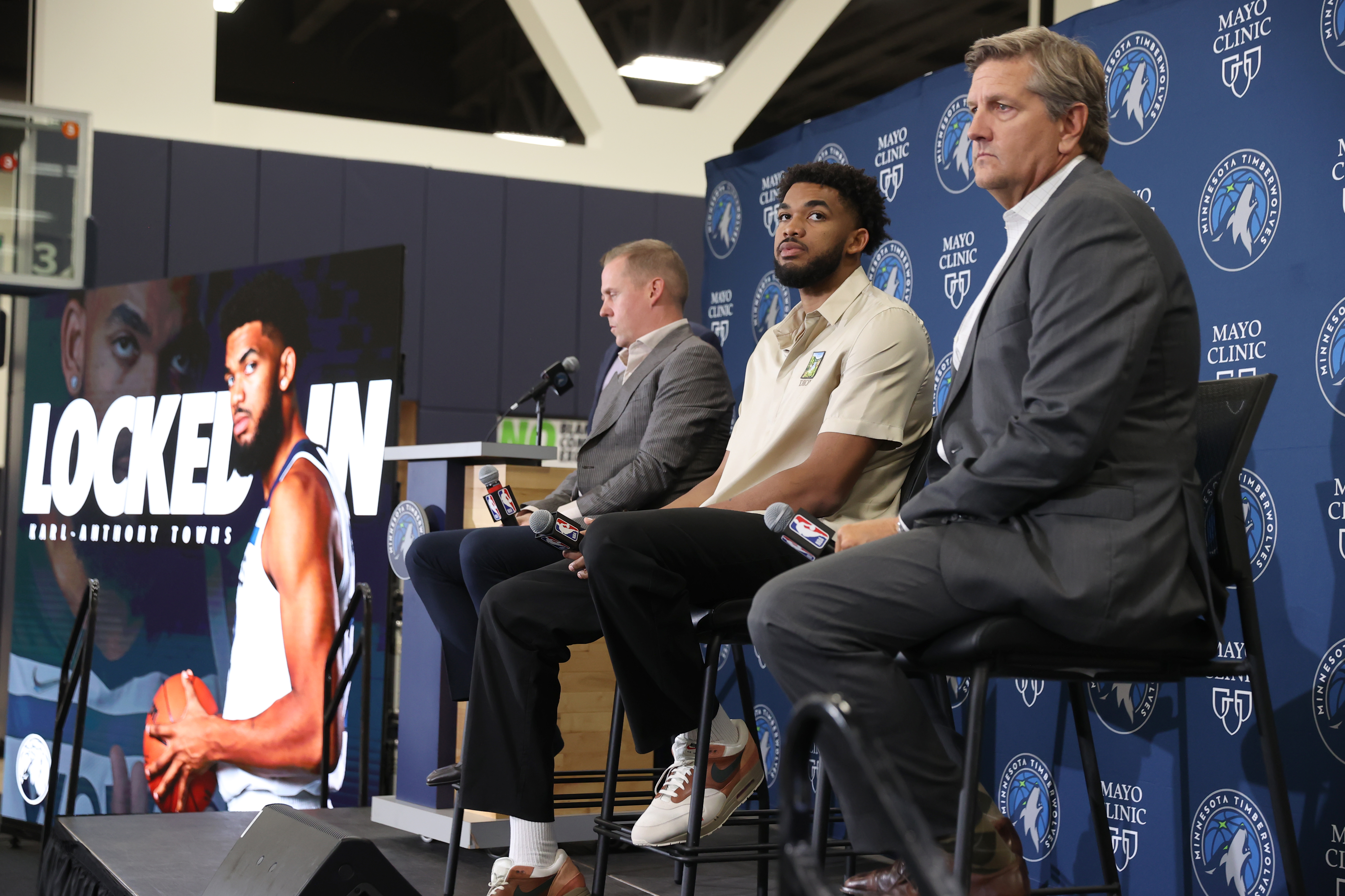 Karl-Anthony Towns Contract Extension Press Conference