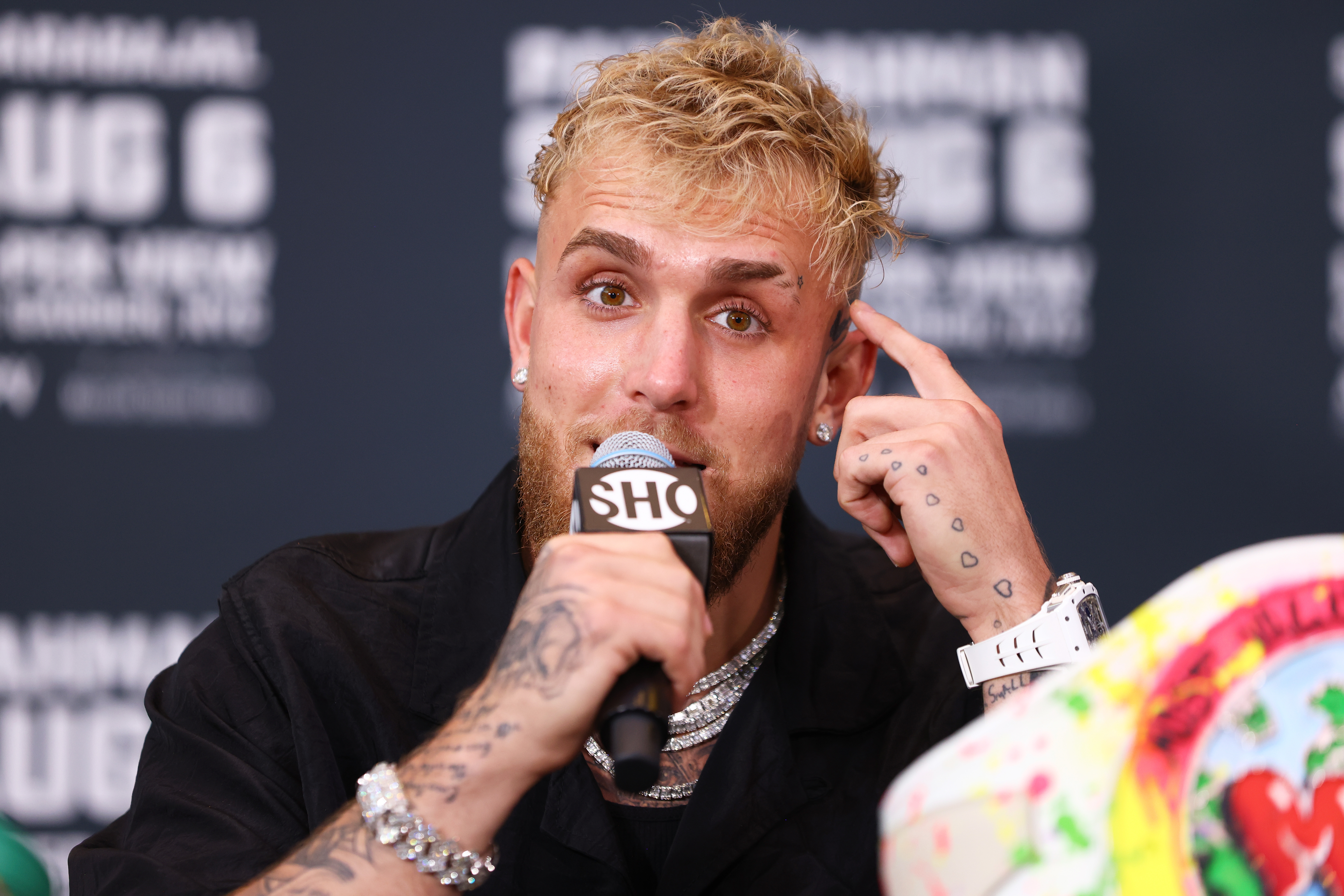 Possibly soon-to-be ranked pro boxer Jake Paul.