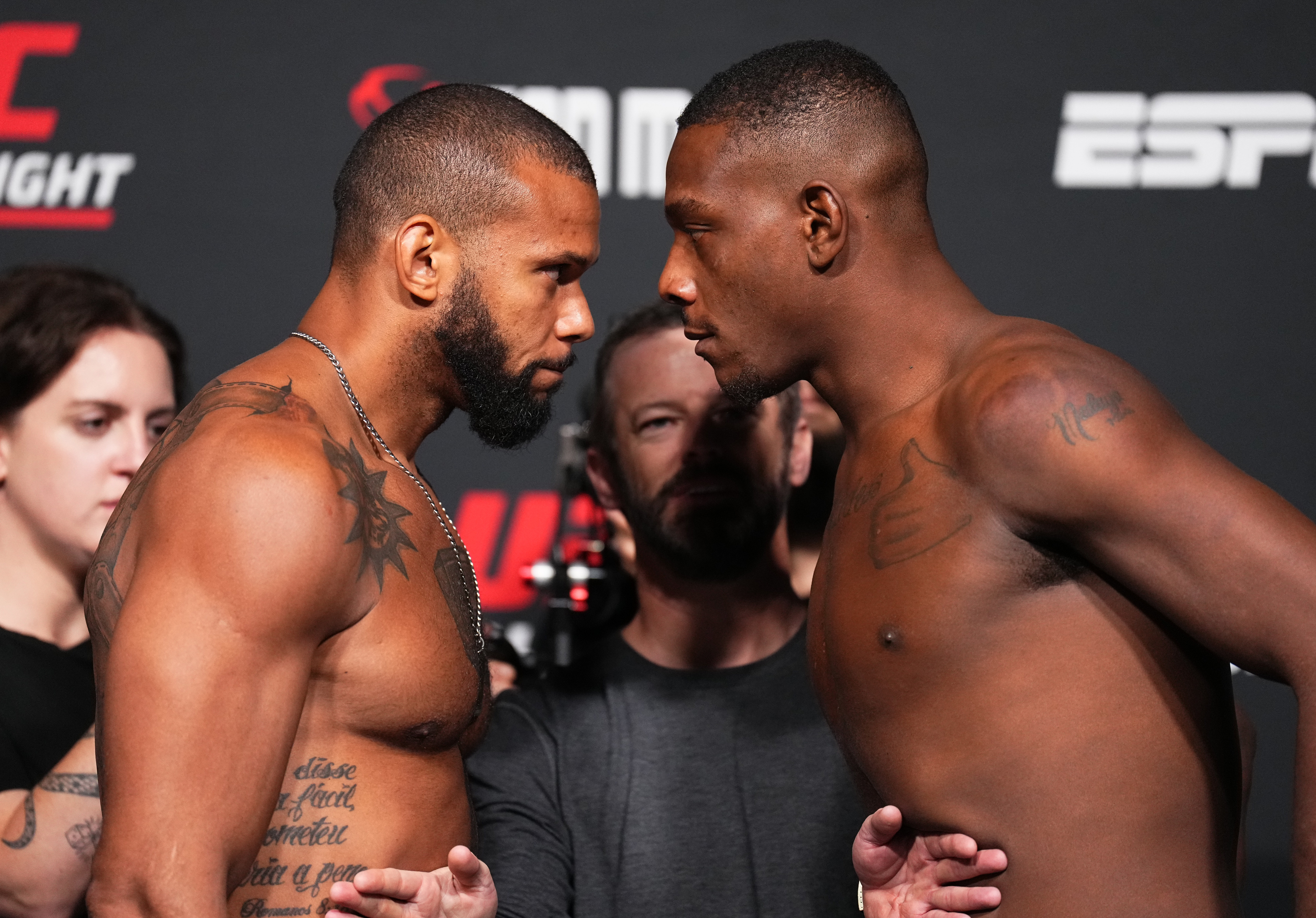 UFC Fight Night: Santos v Hill Weigh-in