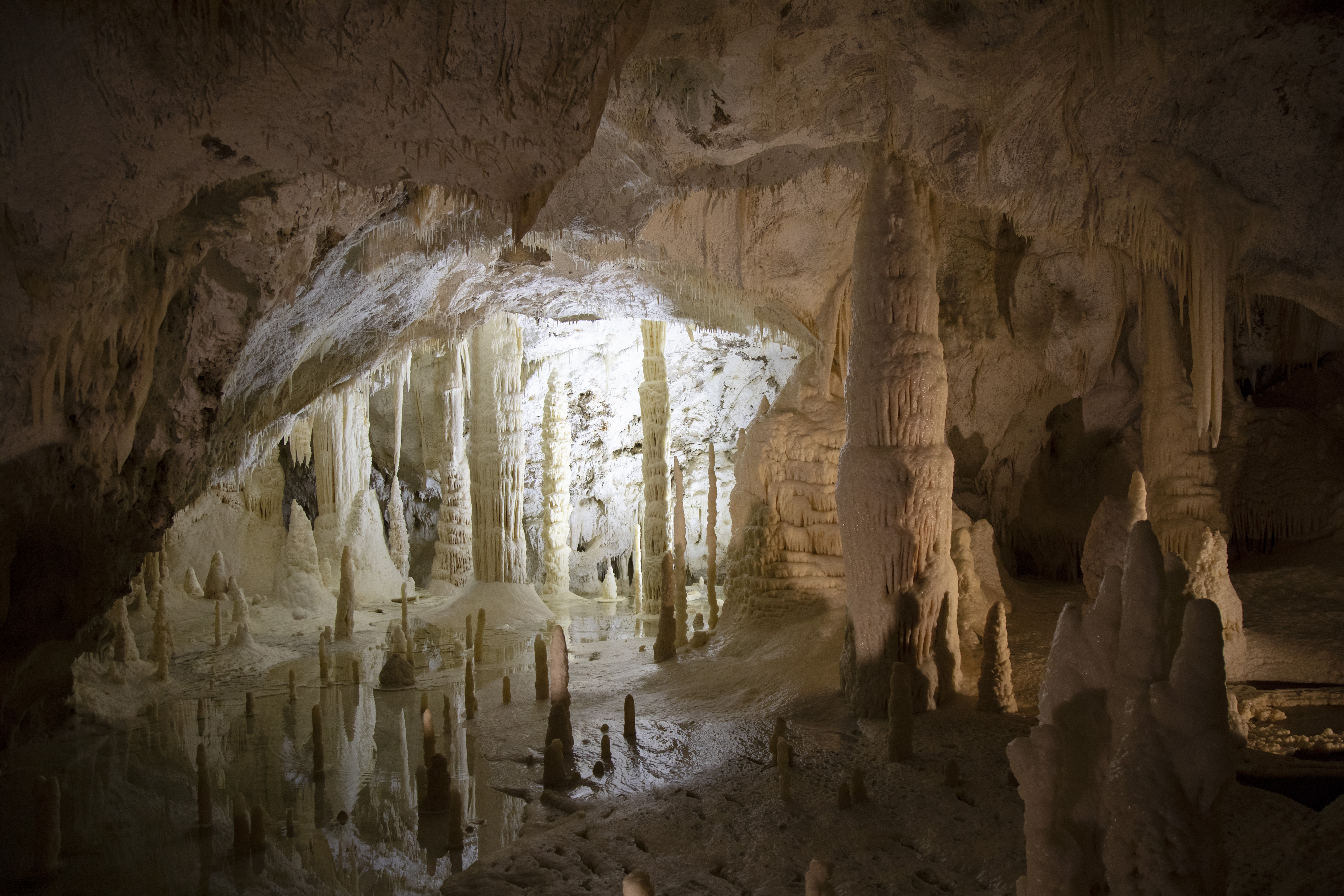 Frasassi Caves In Ancona Italy