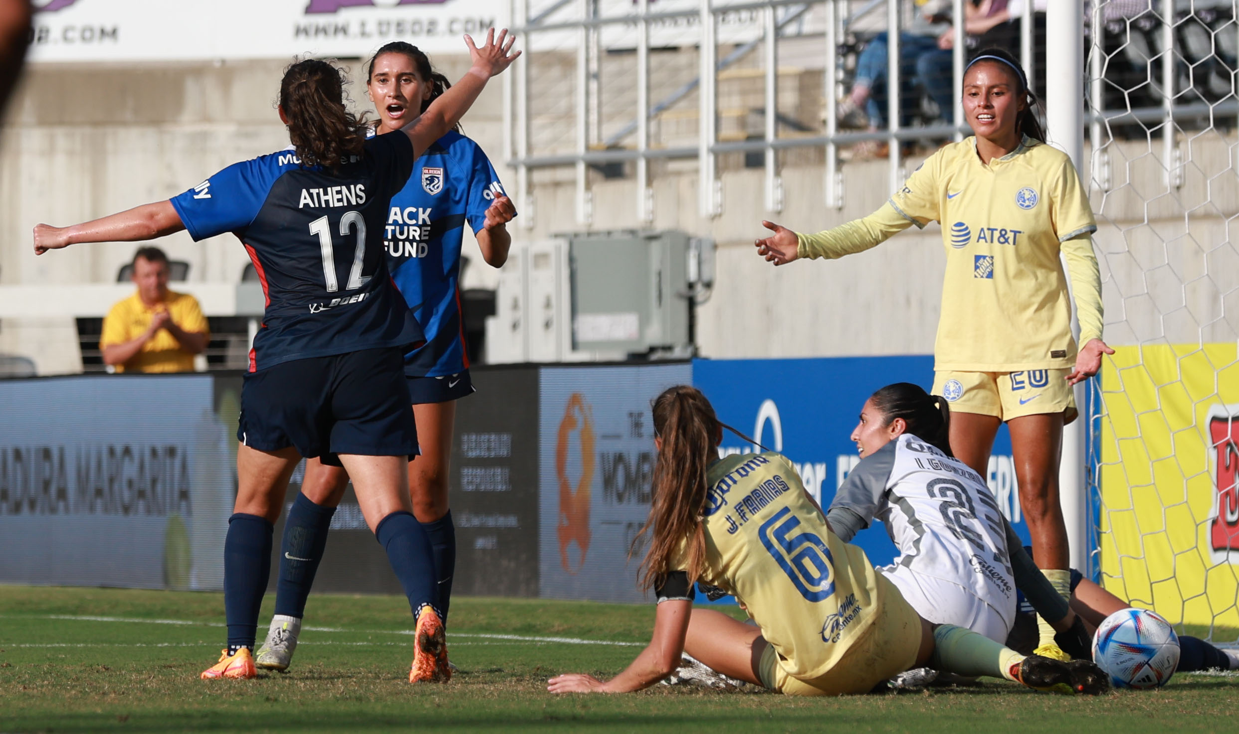 Soccer: The Women’s Cup-OL Reign at Club America